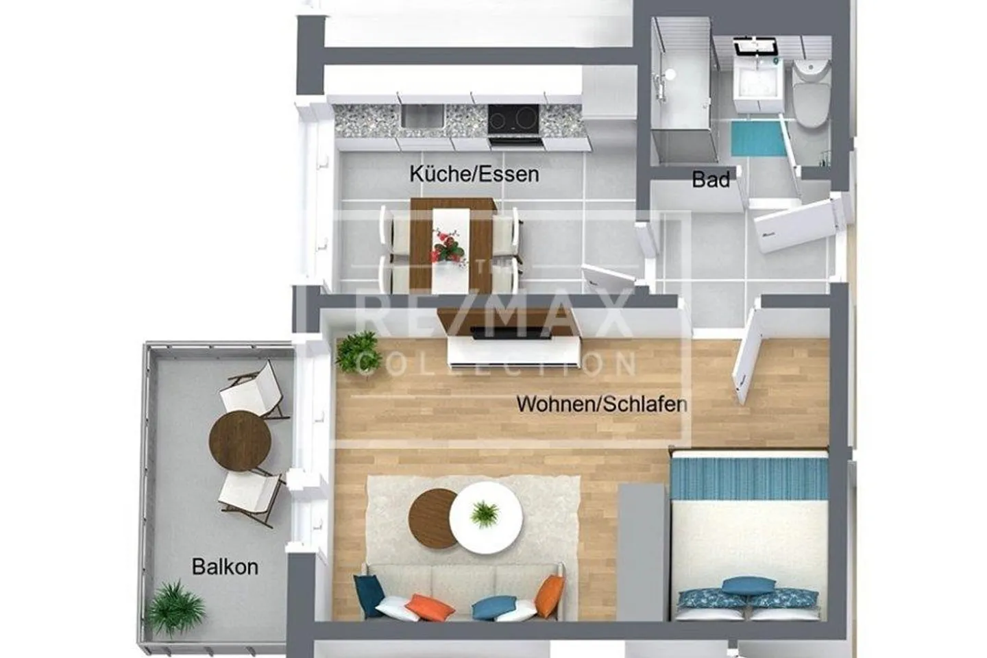 Moderne 1.5-Zimmerwohnung in Zürich - Foto 11 von 11