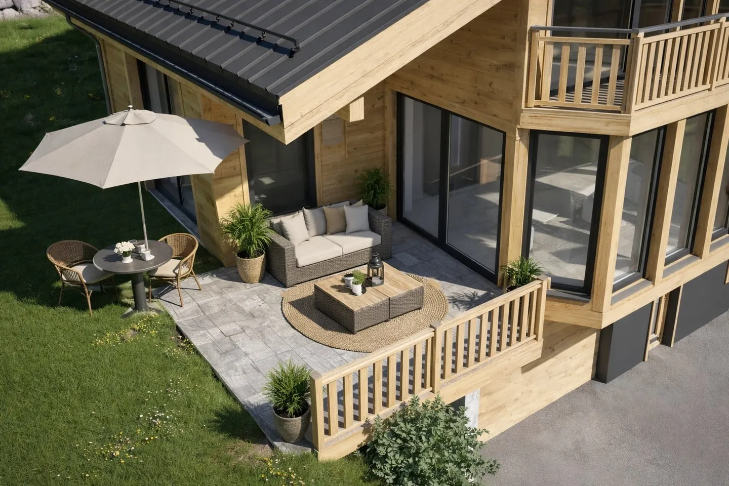 Chalet mit atemberaubendem Alpenblick - Foto 6 von 10