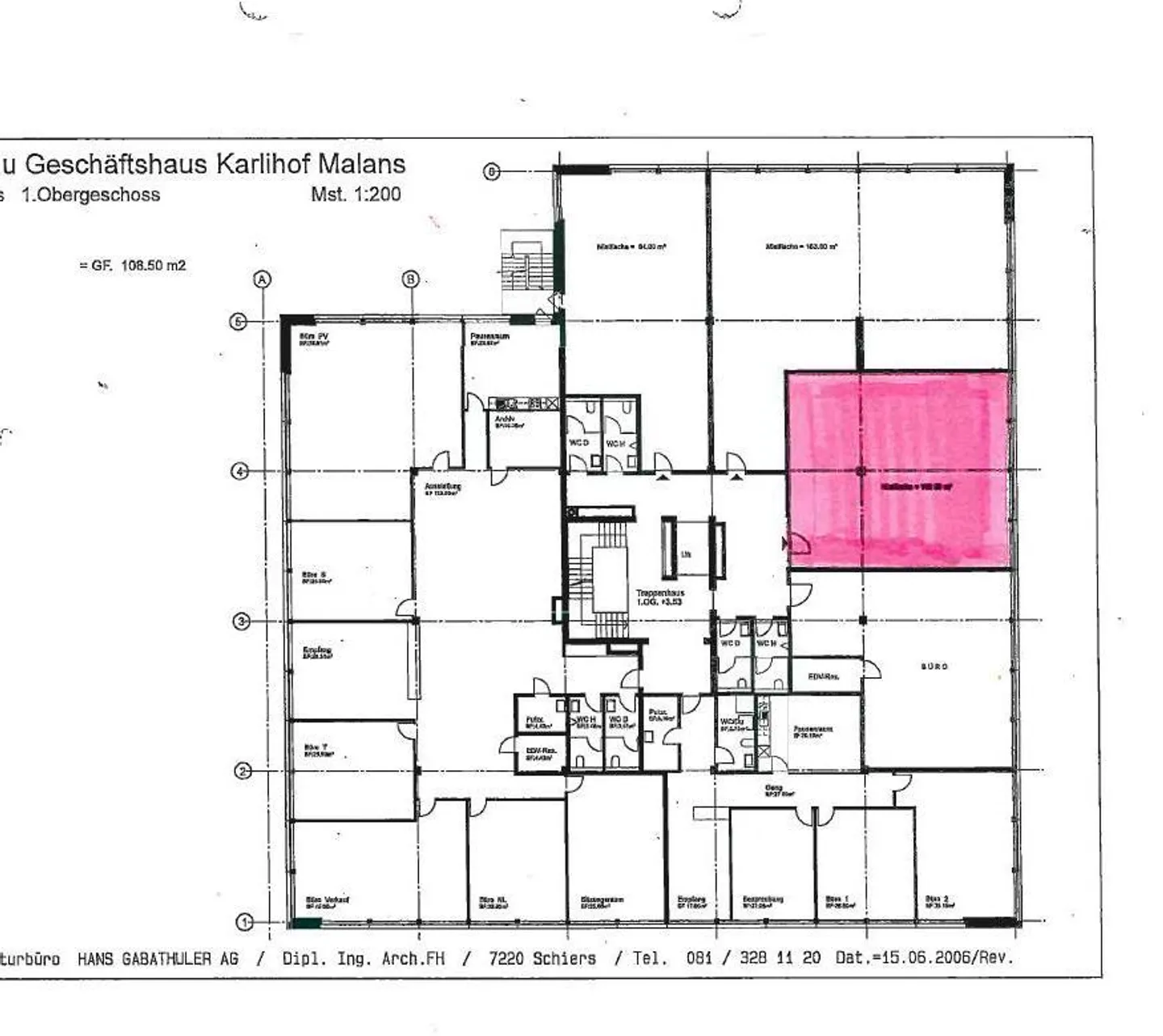 Spazio ufficio di 109 m2 - Foto 7 di 7