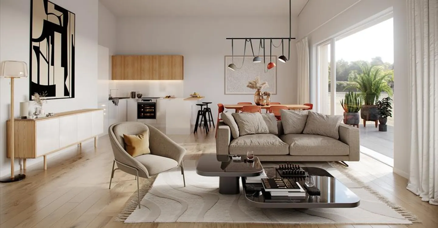 Appartement moderne avec jardin - Photo 1 sur 3