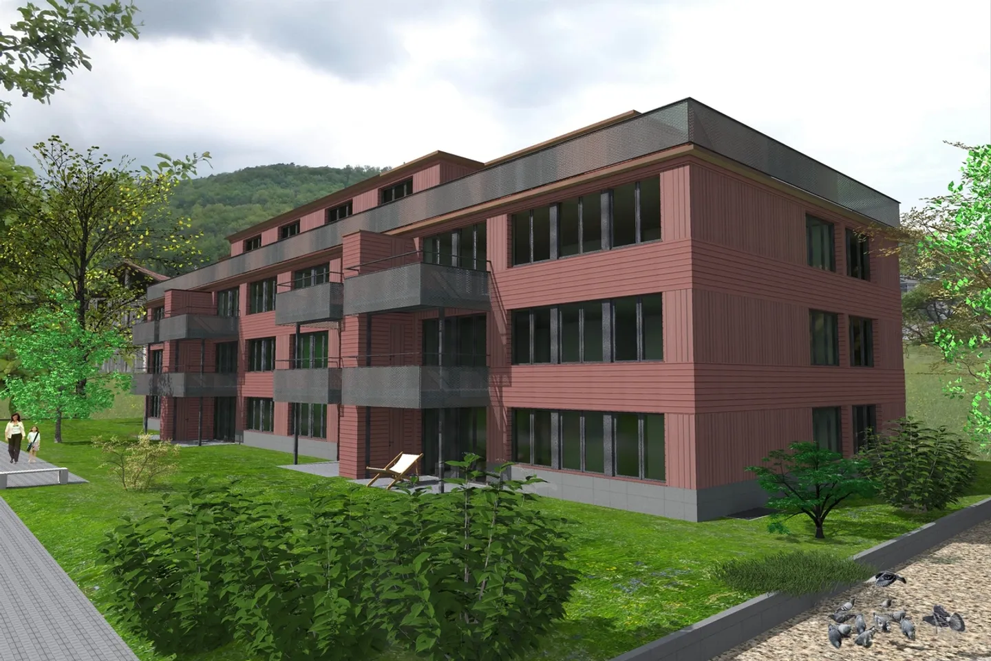 Charmante Wohnung in Remigen - Foto 1 von 5