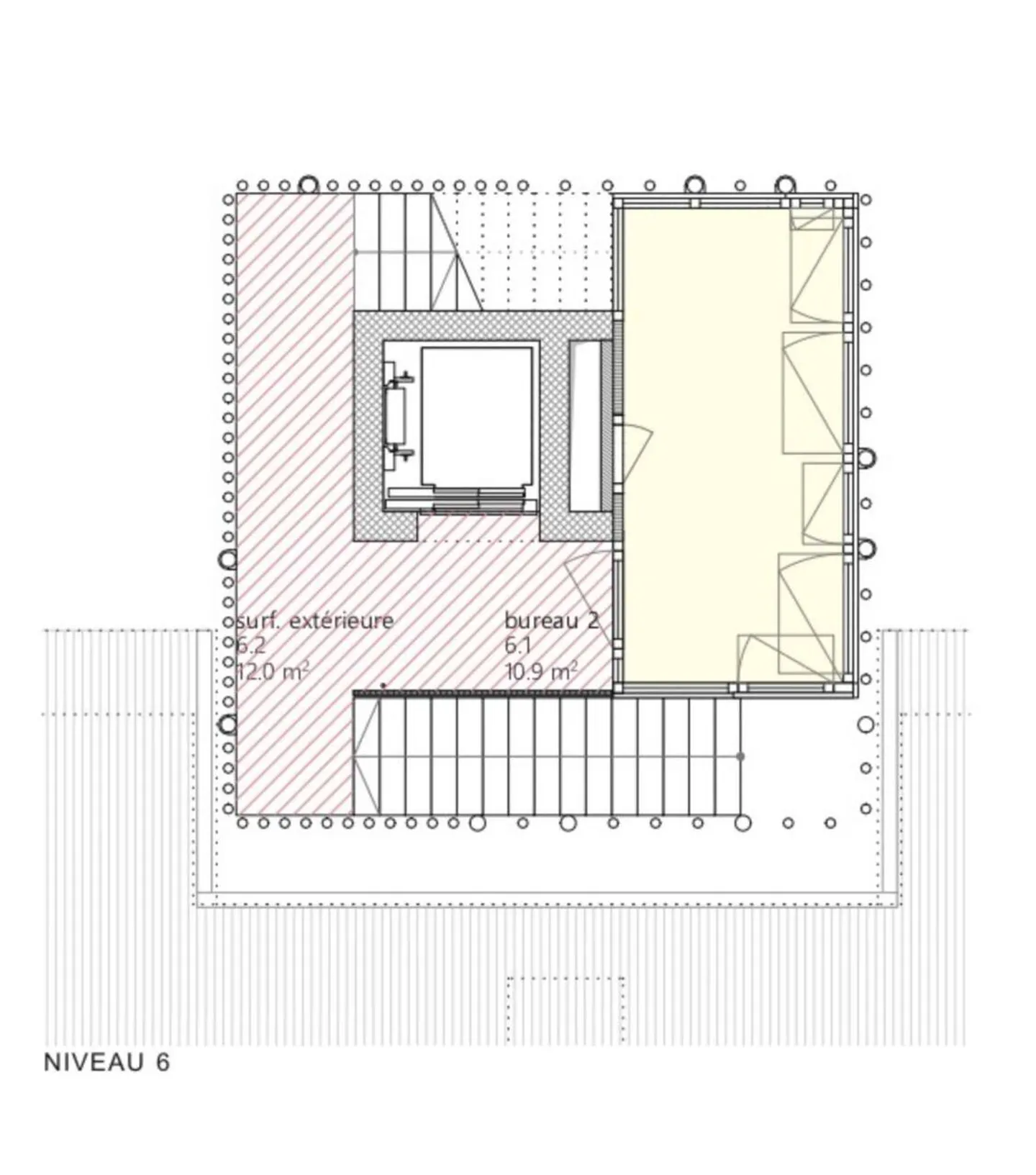 Exceptional offices in a private tower with a 360° view - Photo 8 of 10