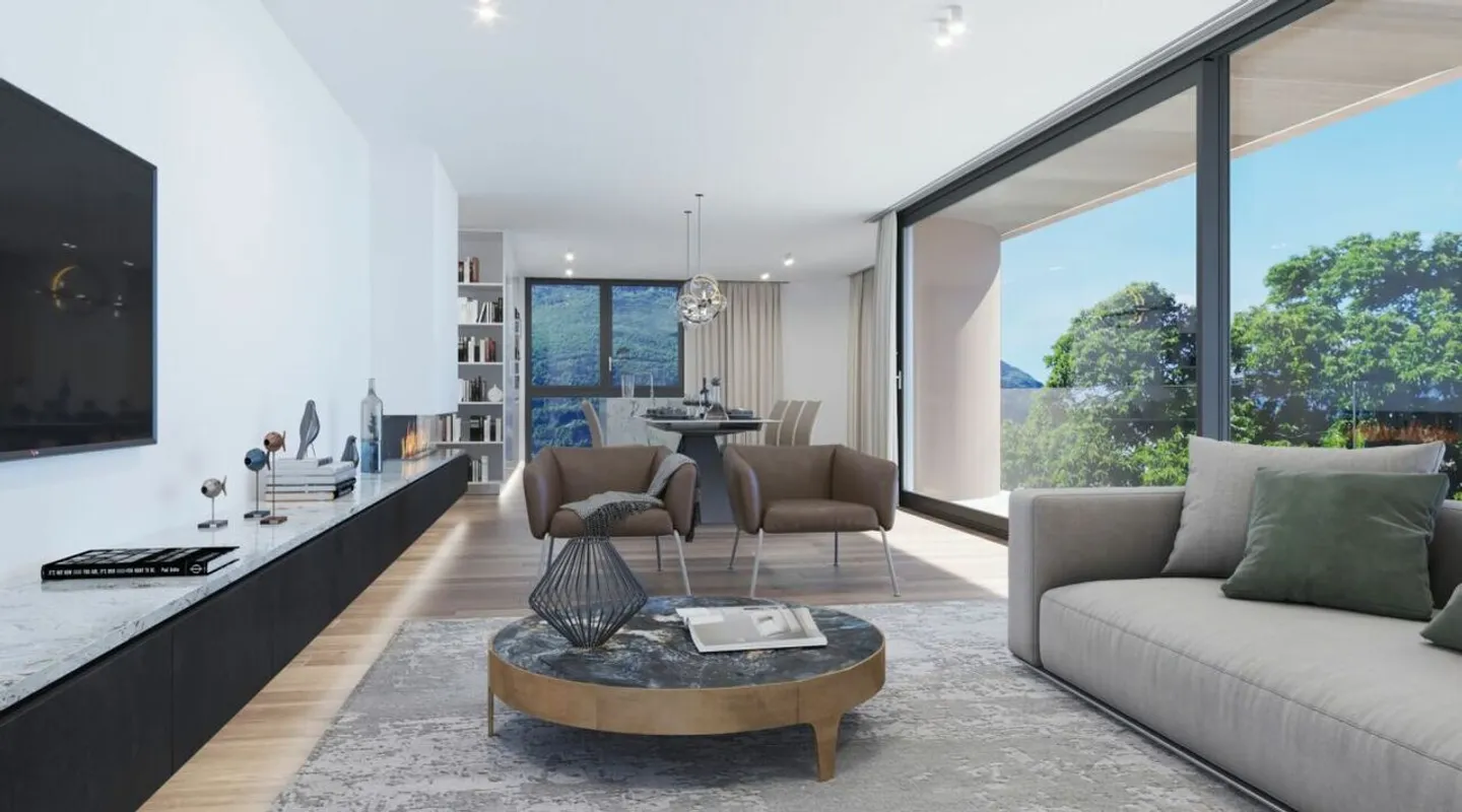 FOR SALE IN MINUSIO - 3.5-ROOM APARTMENT WITH PRIVATE GARDEN IN NEW CONSTRUCTION - Photo 6 of 7