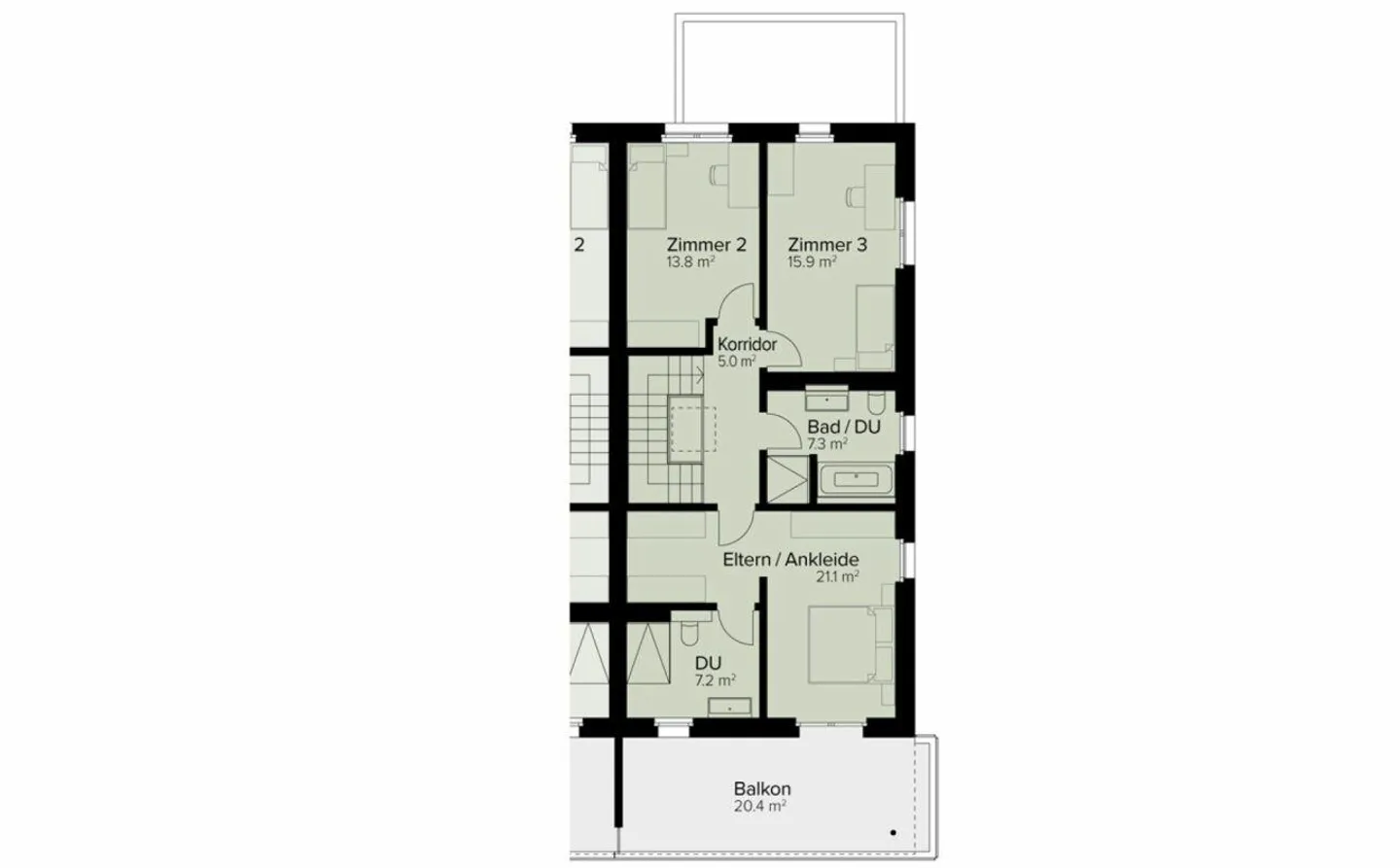 267 m² | Maison individuelle 5.5 pièces "Rosenberg" - Photo 14 sur 15