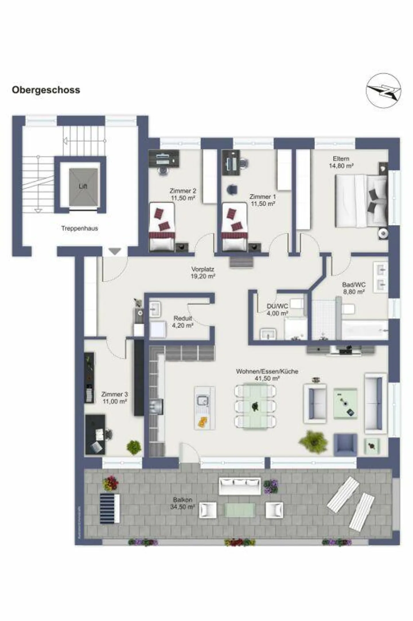 Appartement familial lumineux de 5½ pièces entre Langenthal et Herzogenbuchsee - Photo 17 sur 17