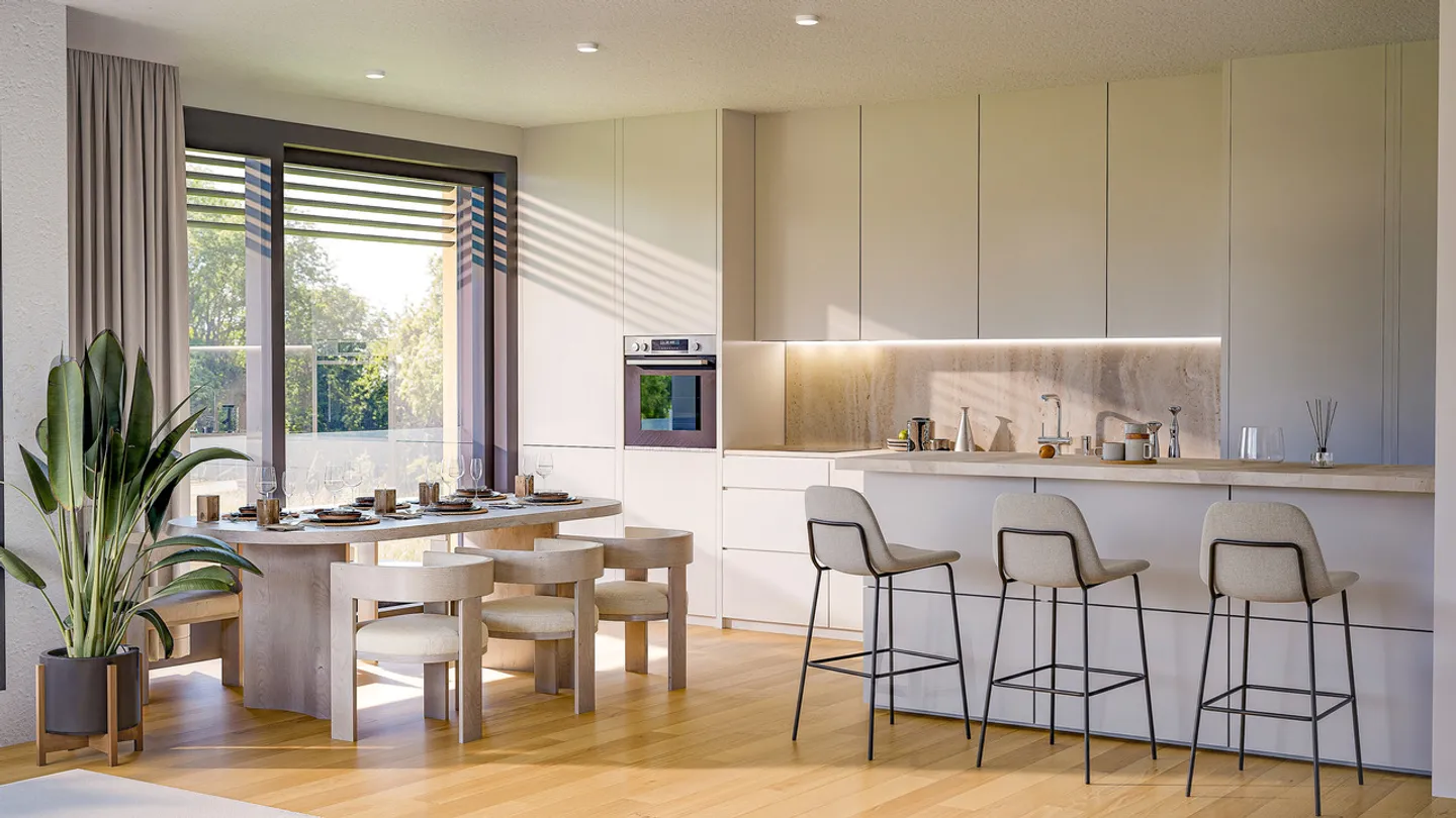 Annonce de projet Appartement de jardin de 4.5 pièces de haute qualité Obfelden - Photo 3 sur 11