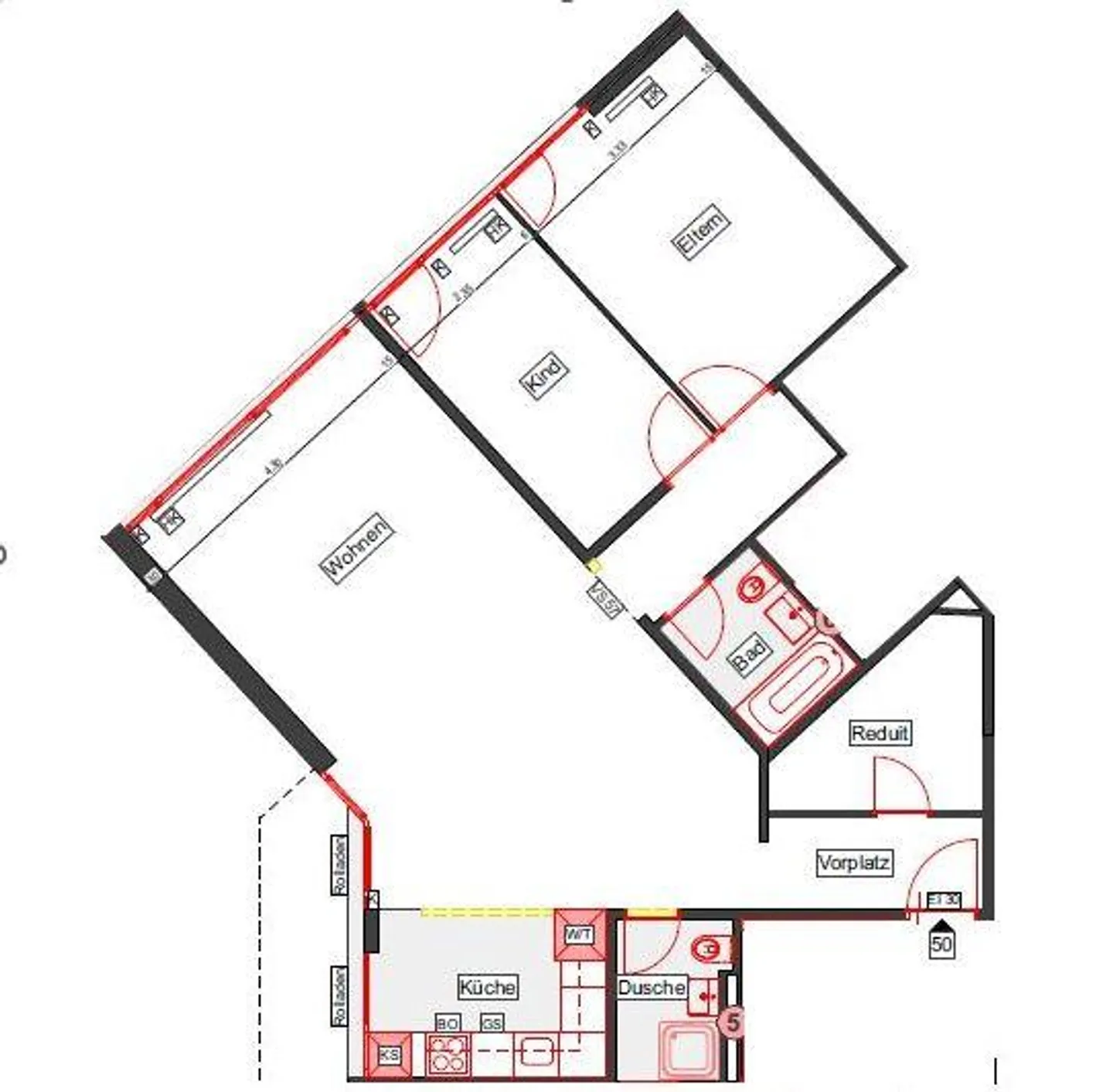Renovierte 1-Zimmerwohnung - Foto 10 von 10