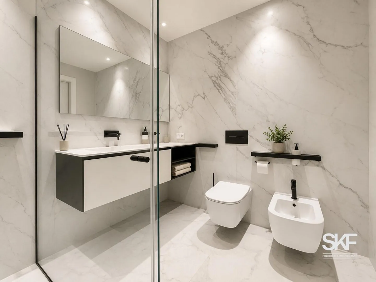 MASSAGNO - LOCATION DE LUXUEUX APPARTEMENTS 2.5 PIÈCES - Photo 4 sur 9