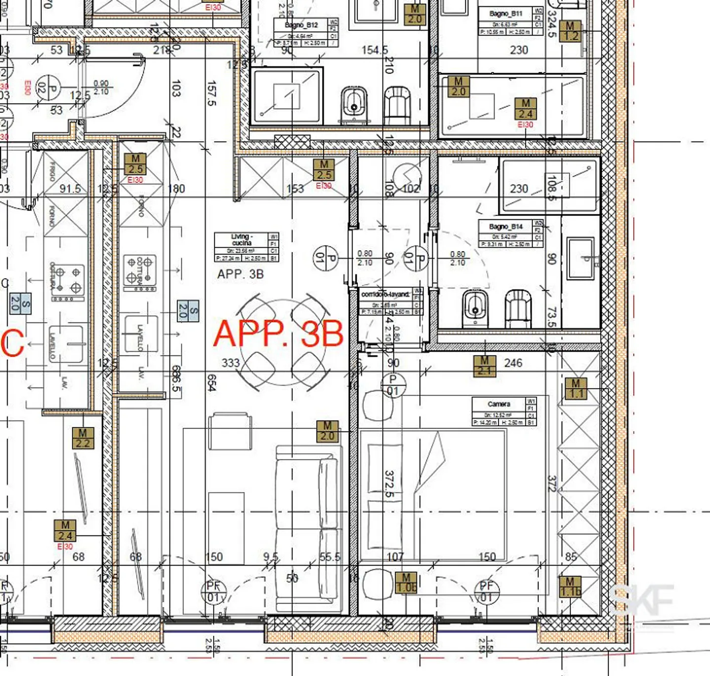 MASSAGNO - LOCATION DE LUXUEUX APPARTEMENTS 2.5 PIÈCES - Photo 9 sur 9