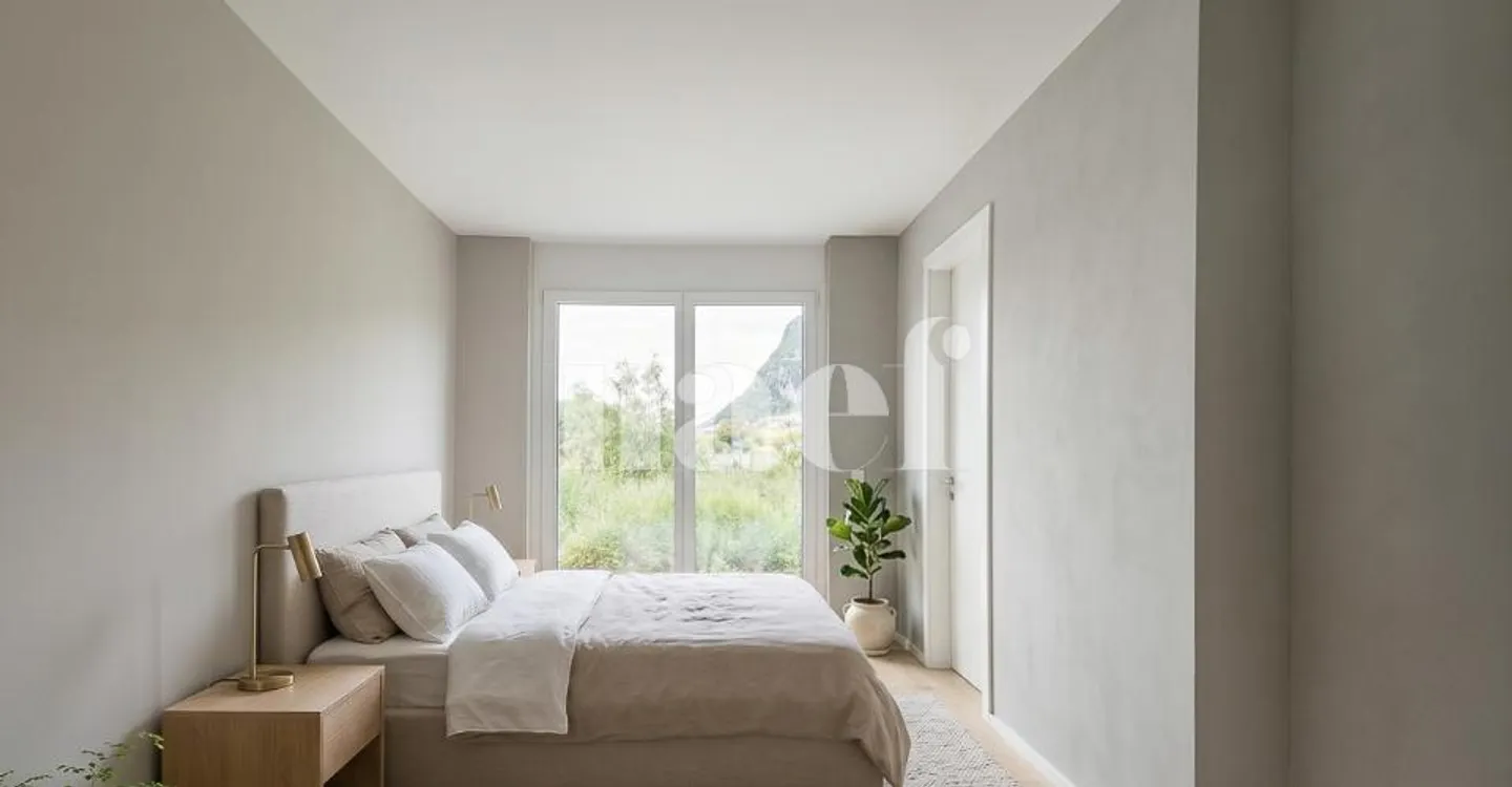Lot A01 - Neue 4,5-Zimmer-Wohnung im Erdgeschoss zu verkaufen in Yvorne - Foto 7 von 8