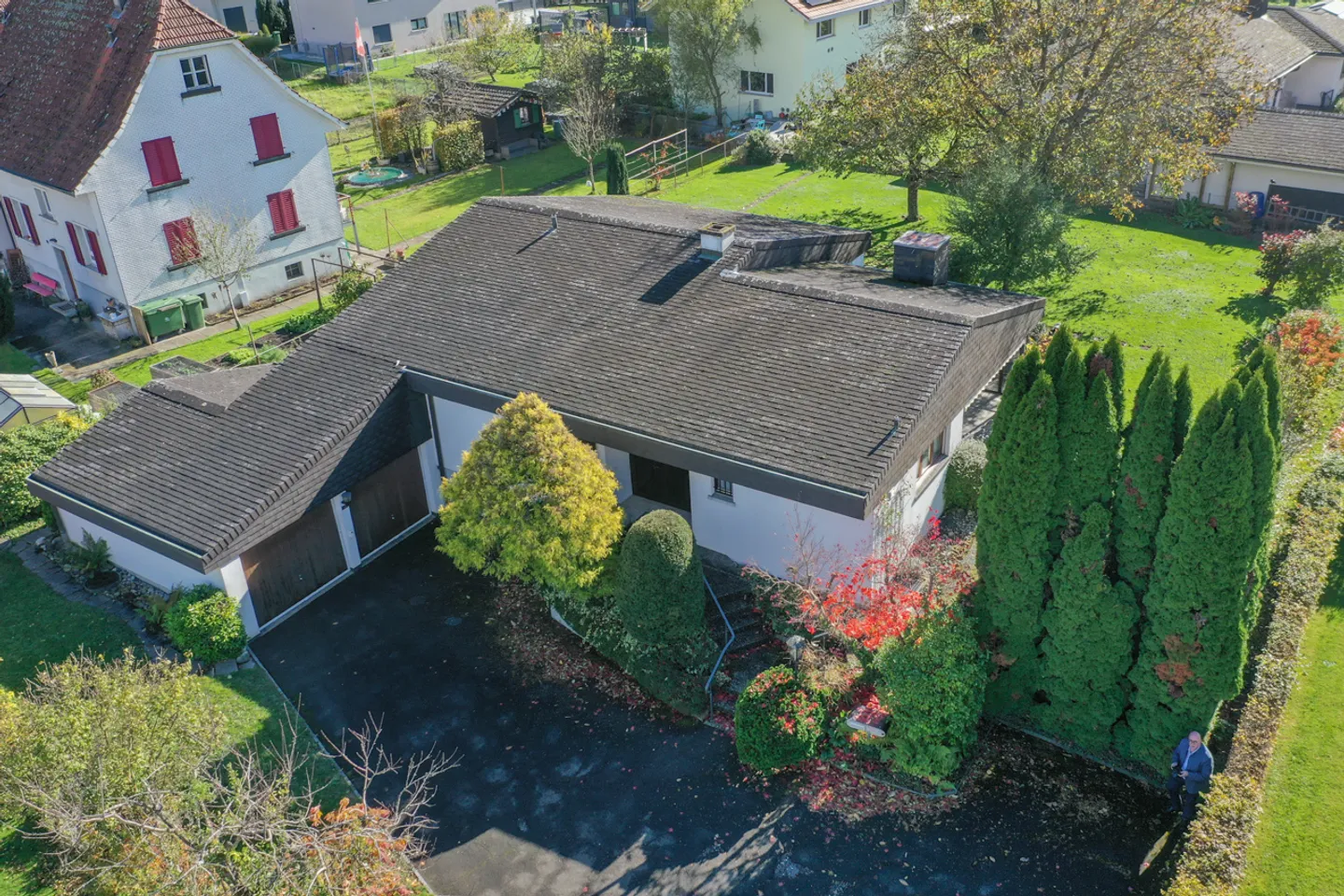 Freist. EFH, in Sackgasse gelegen, mit grossem Garten, Fläche 1'036 m2 - Photo 2 sur 16