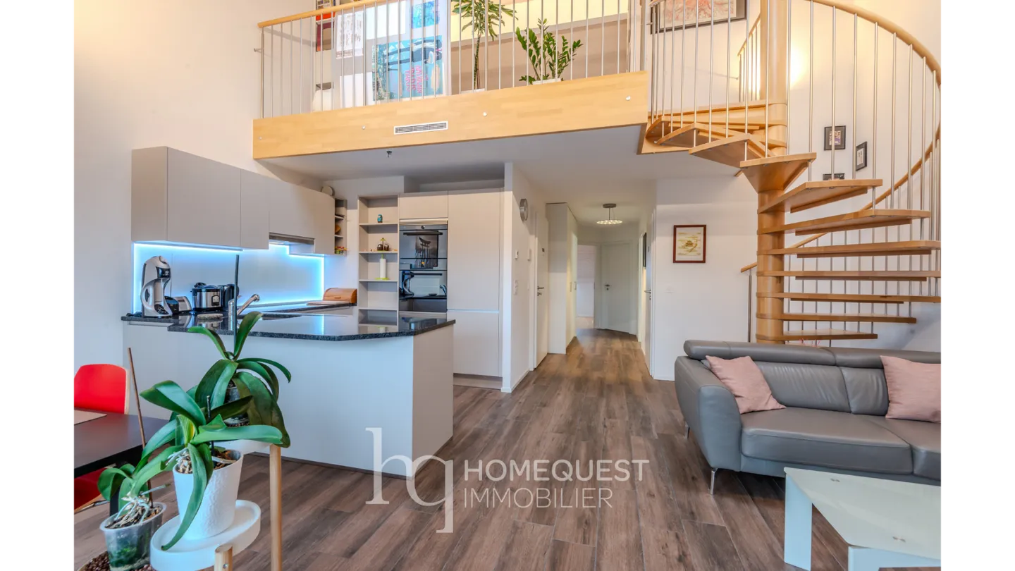 Bellissimo appartamento duplex moderno, idealmente situato a Pully - Foto 1 di 15