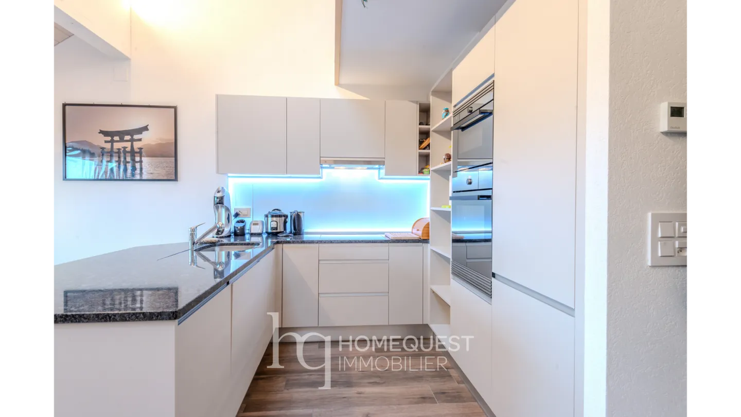 Bellissimo appartamento duplex moderno, idealmente situato a Pully - Foto 6 di 15