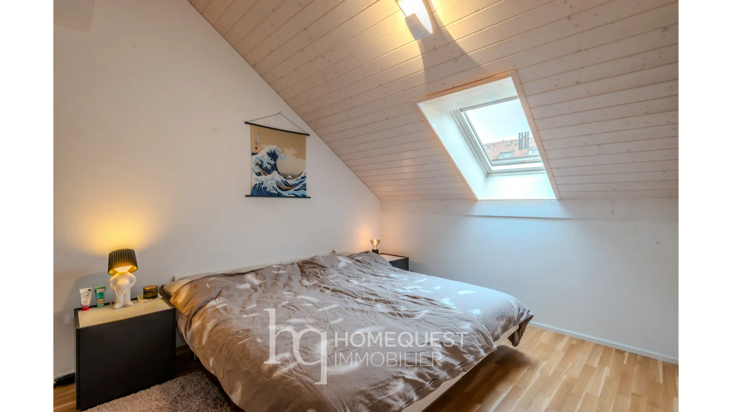 Bellissimo appartamento duplex moderno, idealmente situato a Pully - Foto 9 di 15