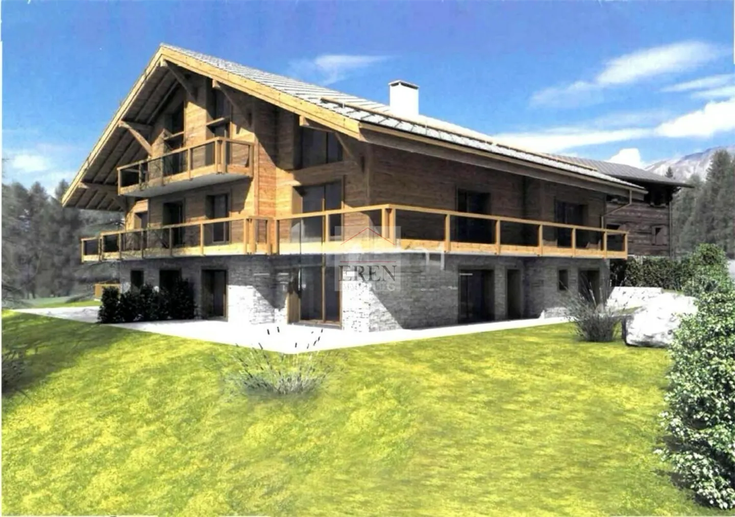 Magnificent duplex penthouse apartment with 5 rooms and southwest terrace in the center of Crans-Montana - Photo 9 of 13