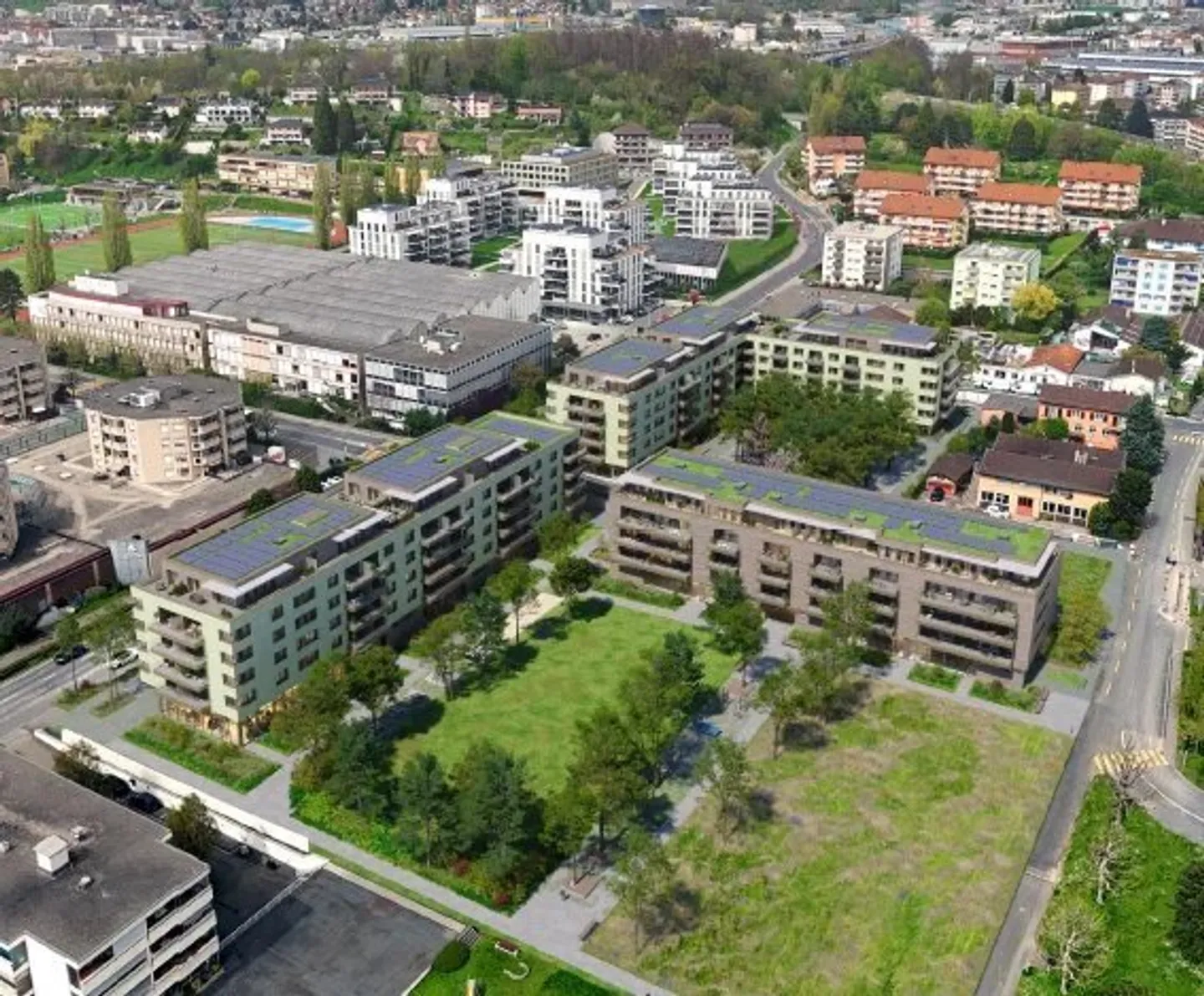 In affitto a Ecublens - Spazio commerciale in una nuova residenza - 72 m² - Foto 1 di 4