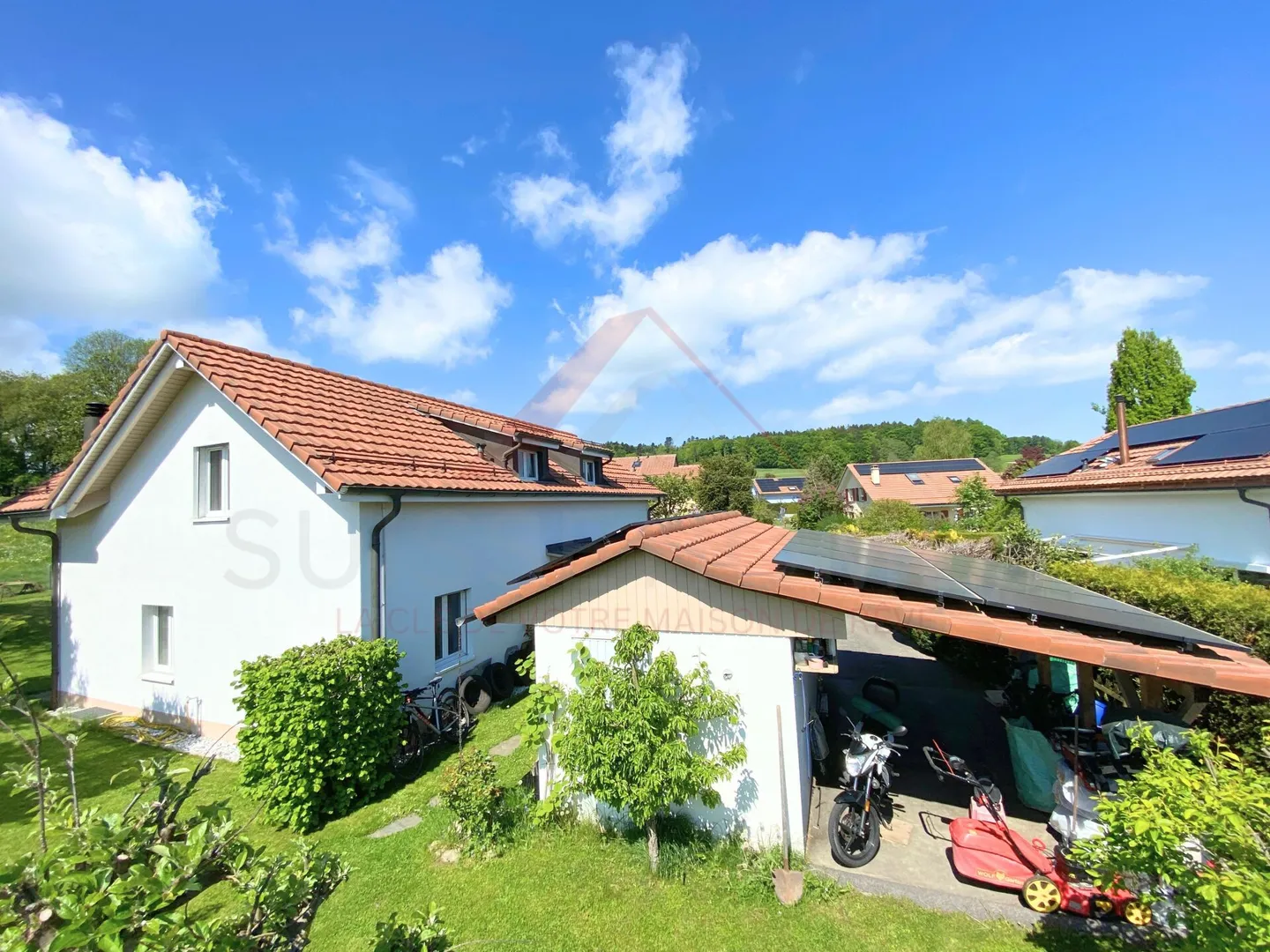 Charming family villa with garden, outdoor area and beautiful view - Montpreveyres - Photo 13 of 13