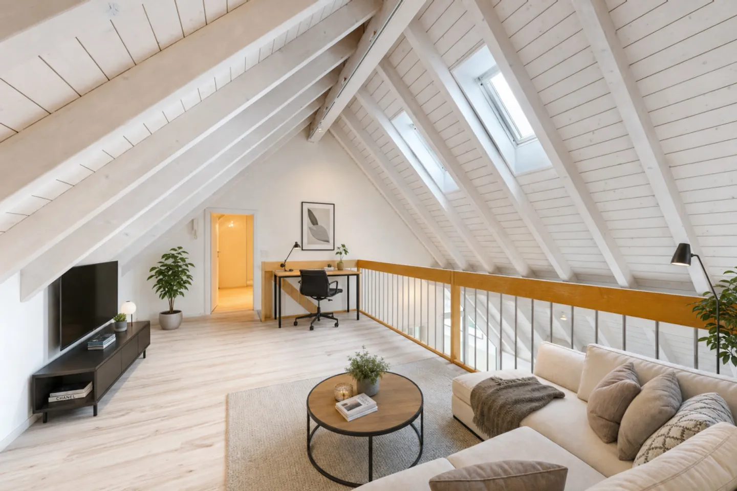 Appartement en duplex lumineux de 3,5 pièces dans un emplacement calme mais central... - Photo 4 sur 22