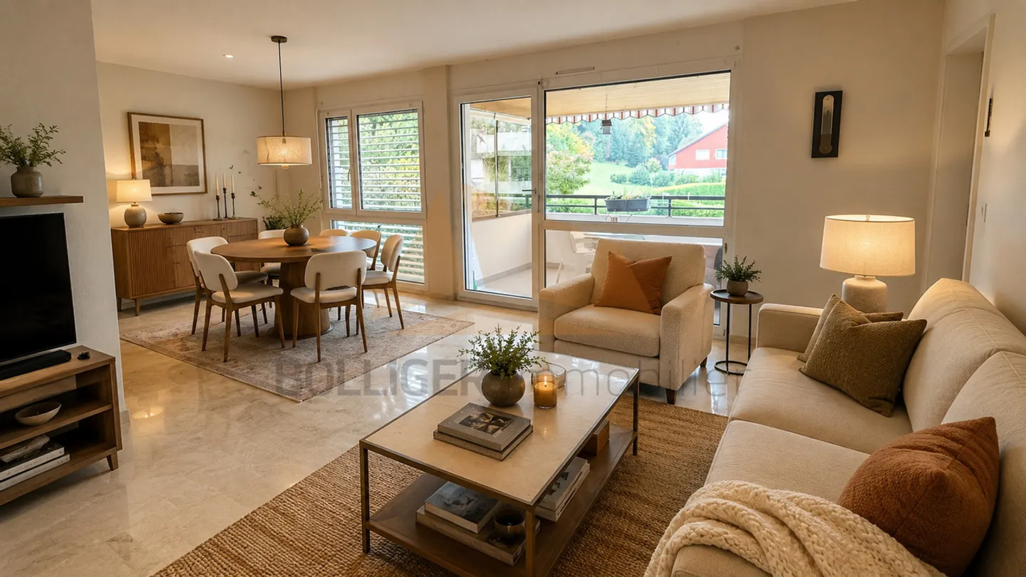 FOR SALE APARTMENT 4.5 ROOMS OF 138 M2 WITH DOUBLE GARAGE - Photo 1 of 8