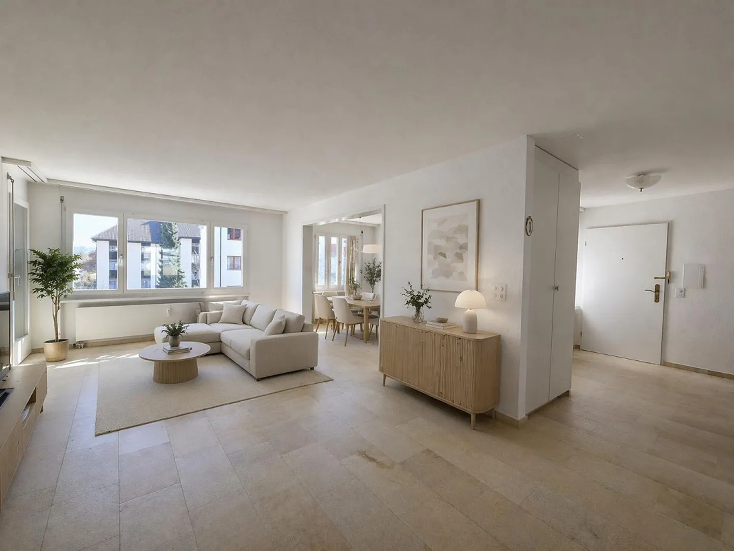 Geräumige Wohnung in ruhiger Lage - Foto 1 von 7