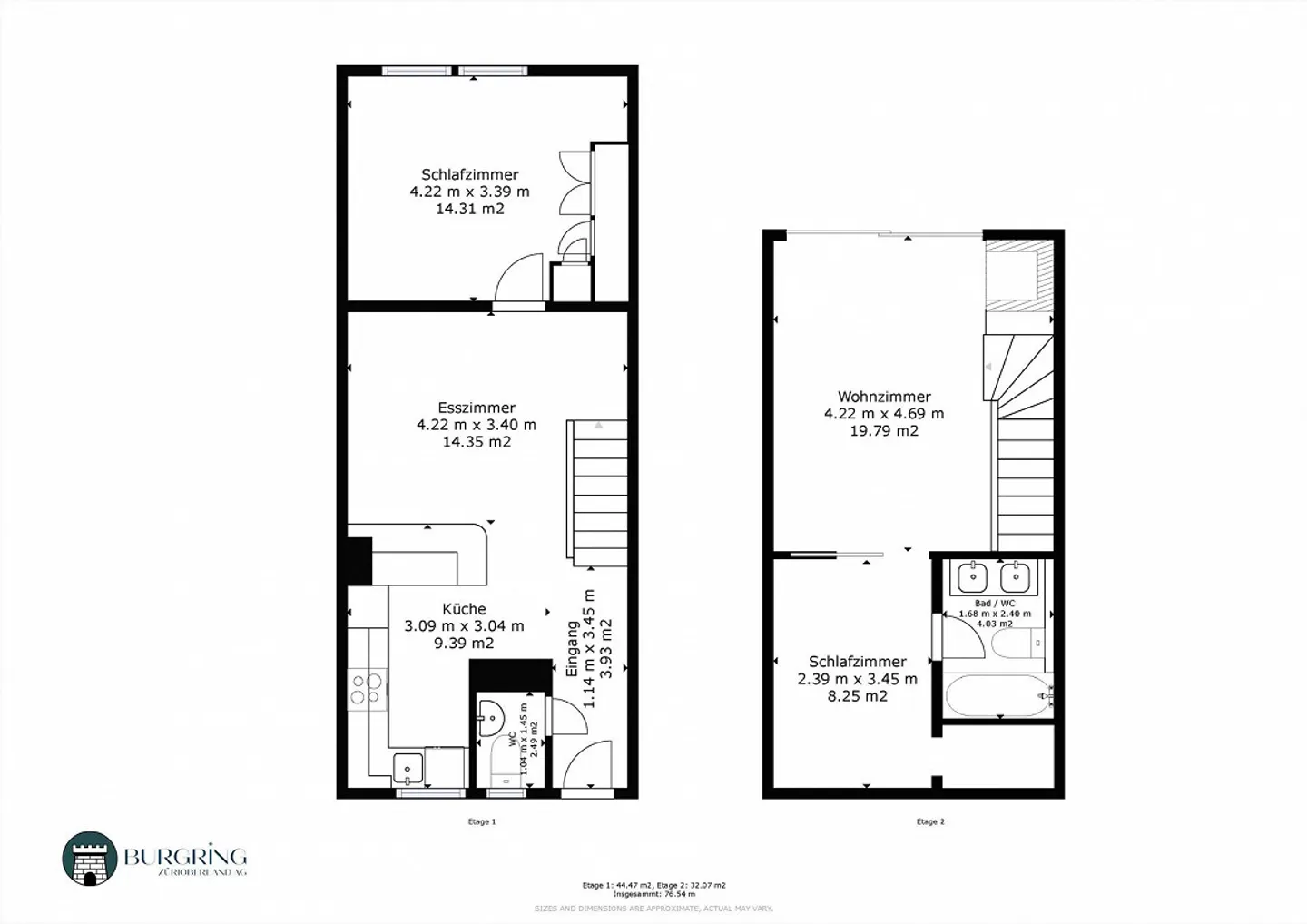 Appartement confortable de 3,5 pièces - tout sauf un standard ennuyeux - Photo 15 sur 15