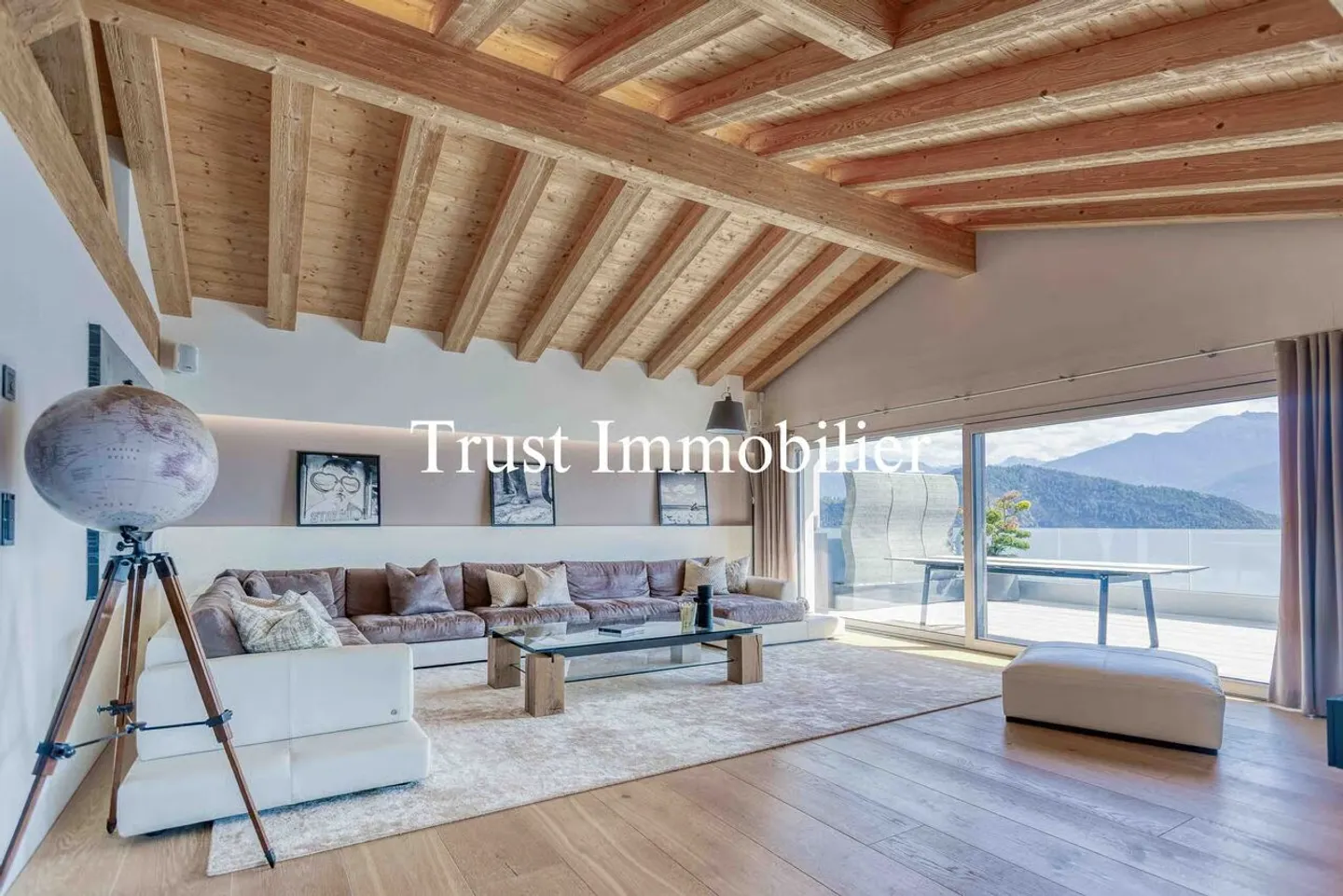 6006. RARE. Villa d'exception avec vue sur les Alpes (Ayent) - Foto 1 von 13