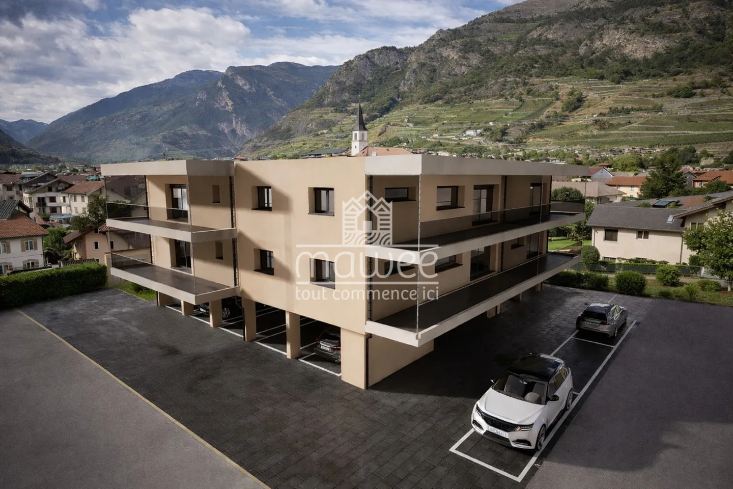 Appartamento 4.5 stanze con 2 posti - Foto 1 di 12