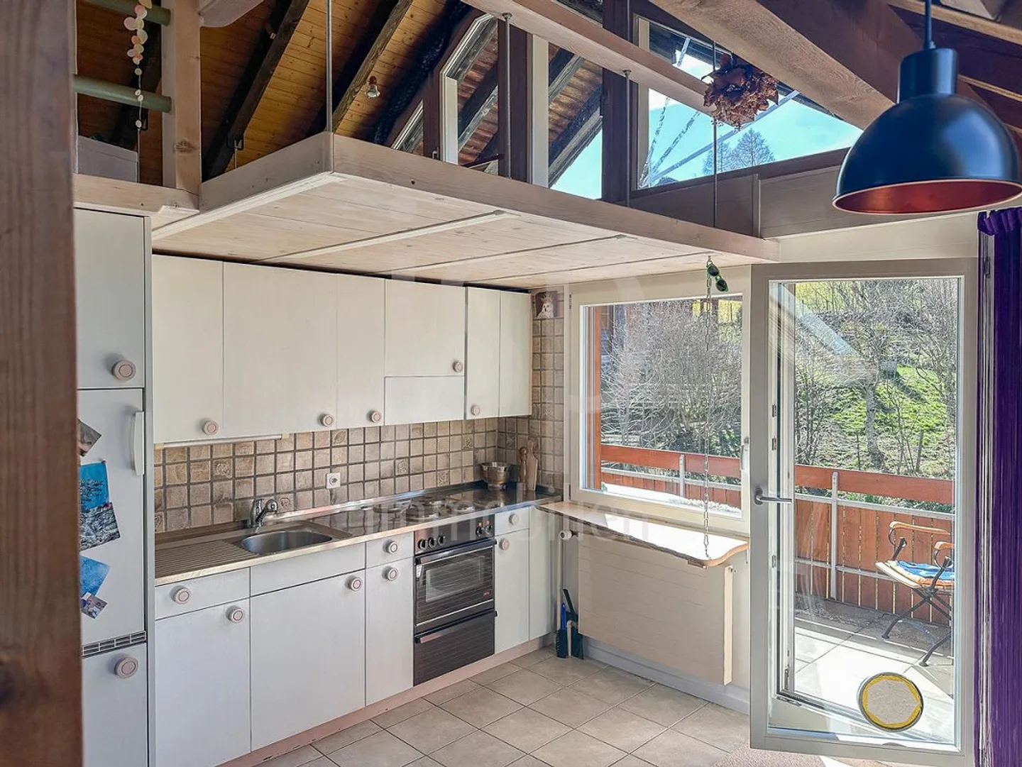 Cozy 3.5 Room Attic Apartment with Gallery and Additional Room - Photo 9 of 27