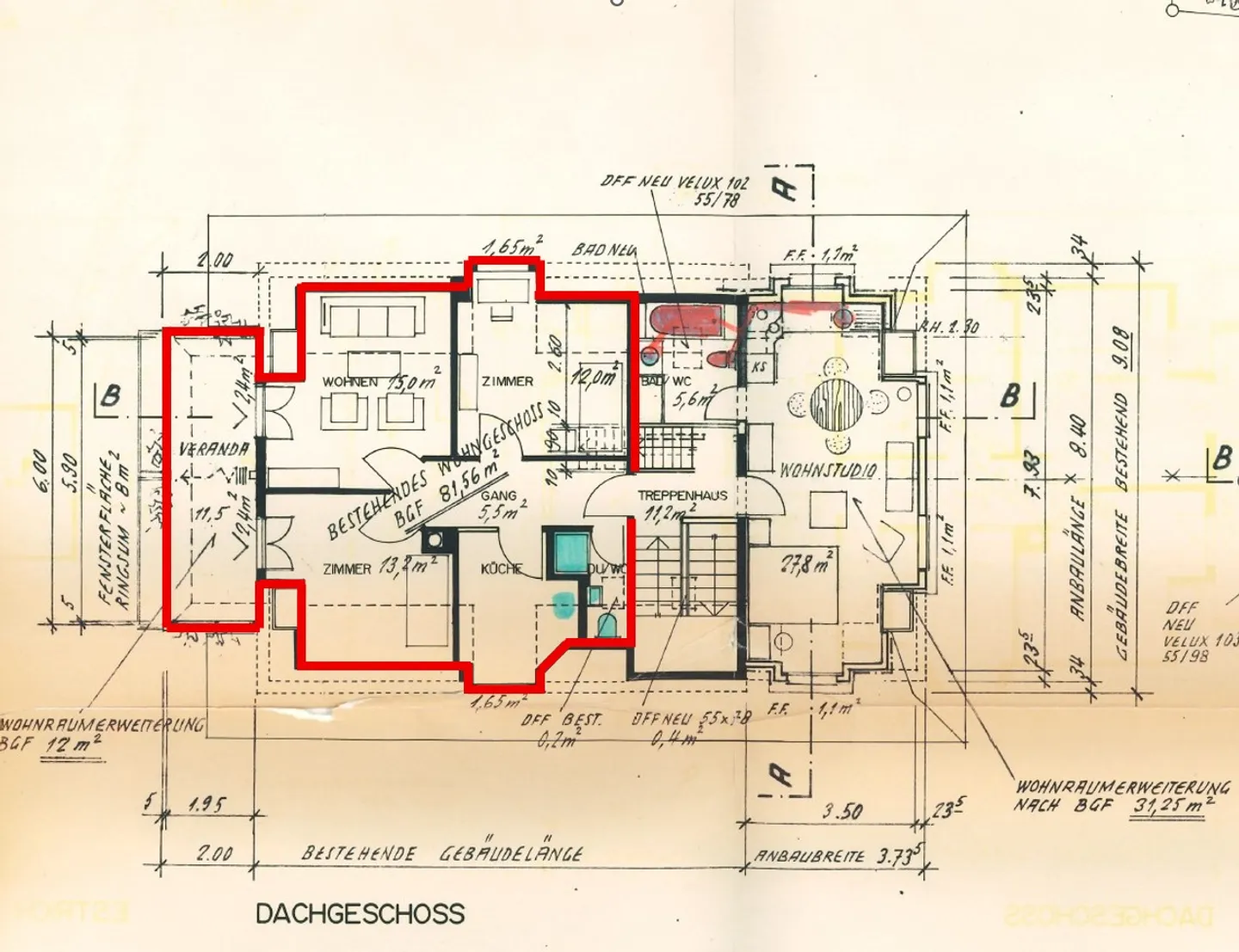 Charming 3-room attic apartment with balcony in Gümligen - Photo 19 of 19
