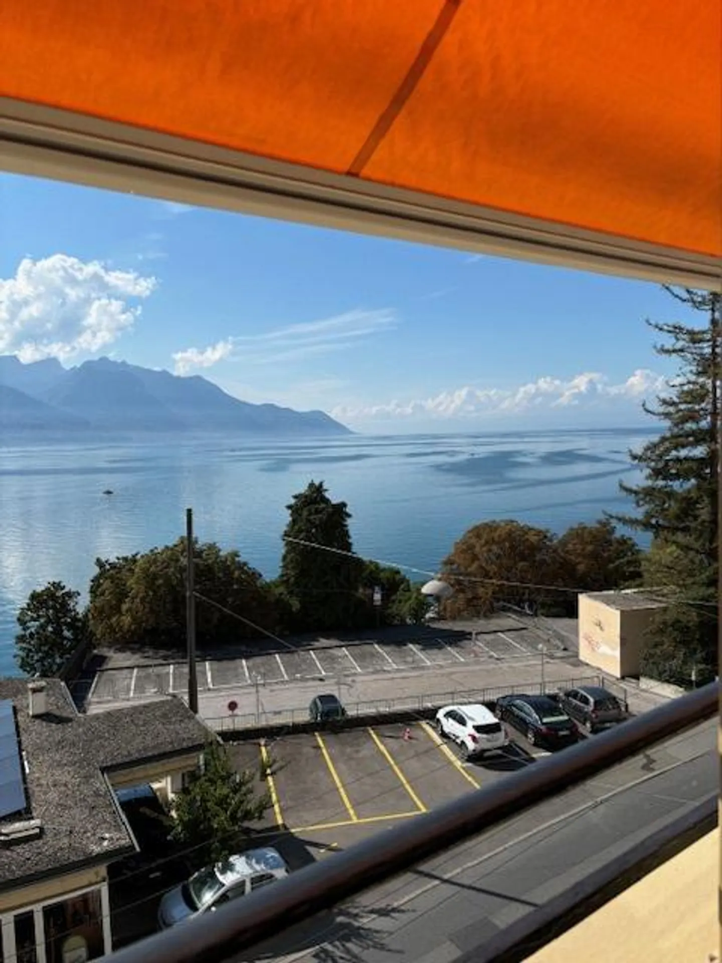 Magnificent 3.5-room apartment with furnished panoramic view of the lake in Territet - Photo 5 of 11