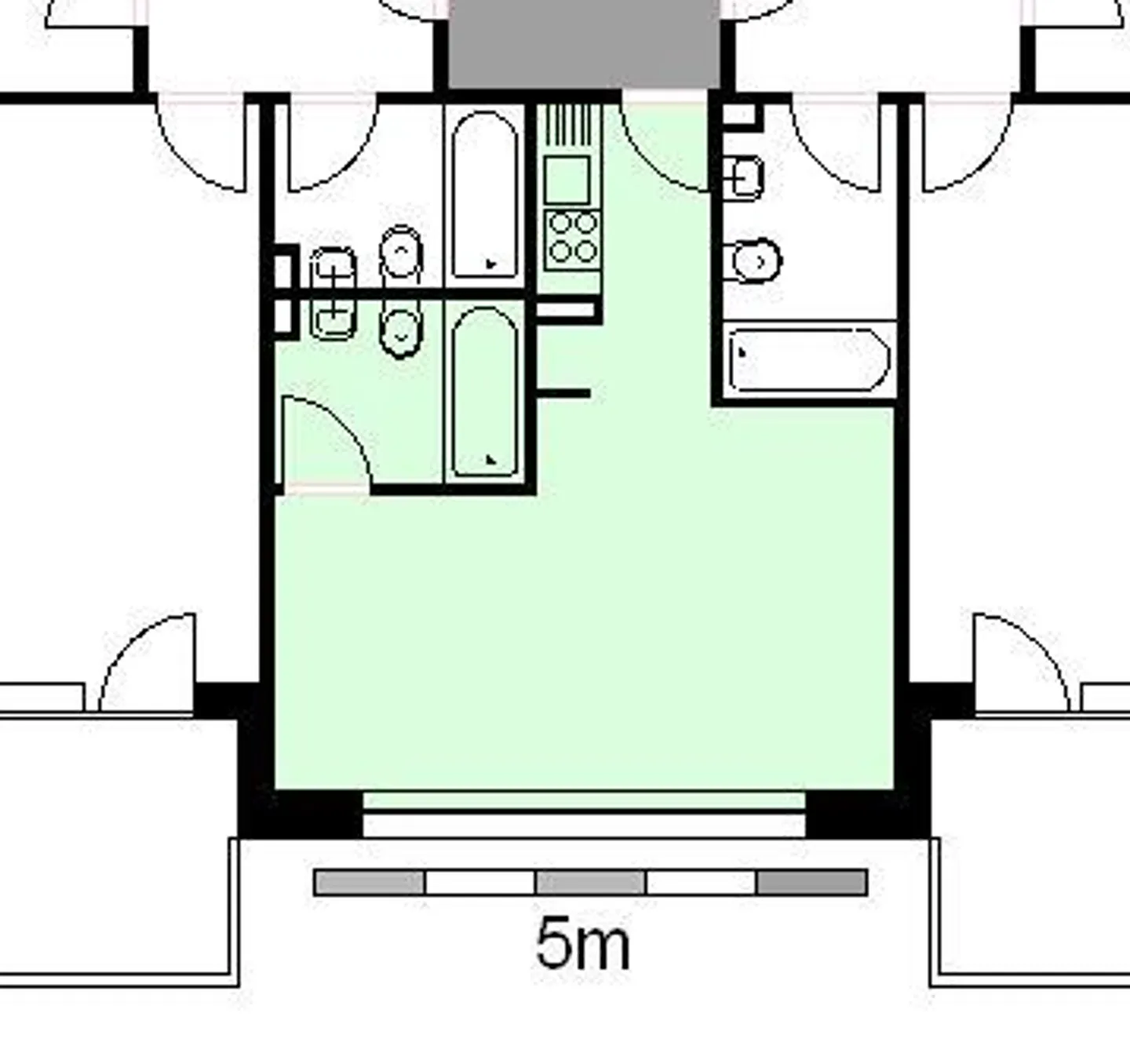 Appartamento singolo accogliente - Foto 4 di 4