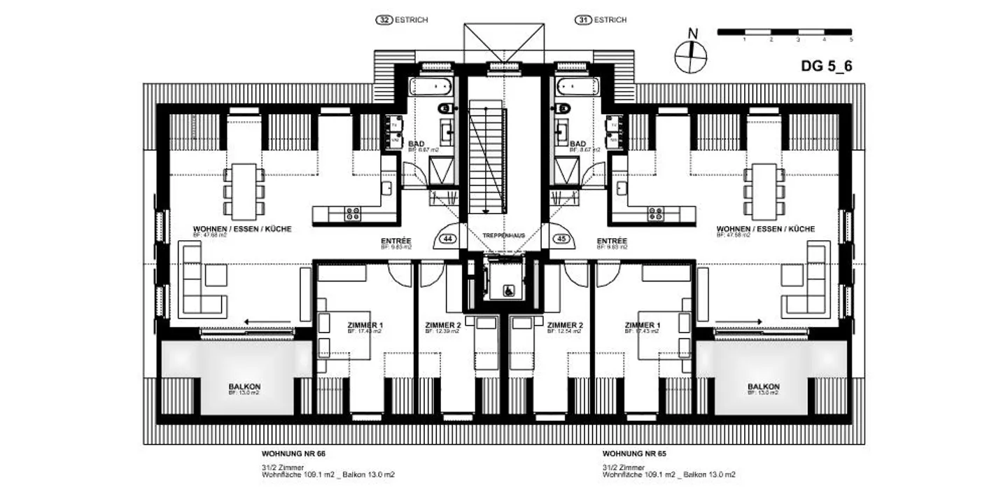 Appartamento 3.5 con alto standard di sviluppo (stanza hobby 80m2) - Foto 16 di 16