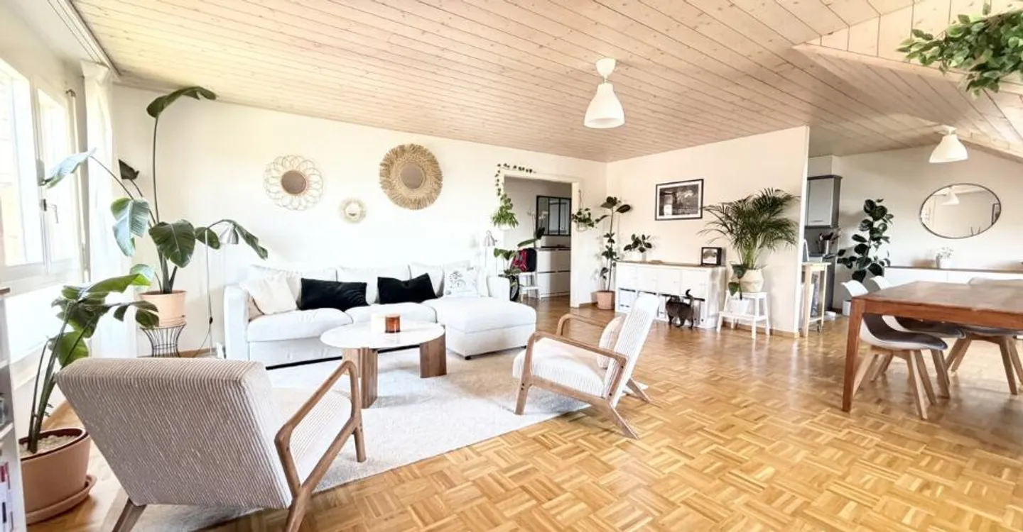 3,5-Zimmer-Wohnung von 103 m2 mit freiem Blick - Foto 1 von 7