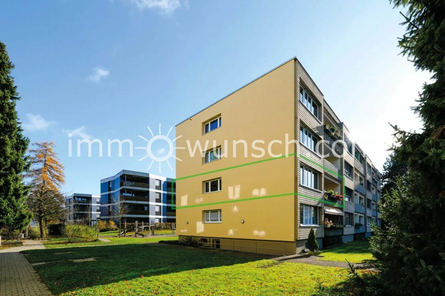 Charmante propriété de 4 ½ pièces avec balcon et place de parking en sous-sol - Photo 10 sur 11