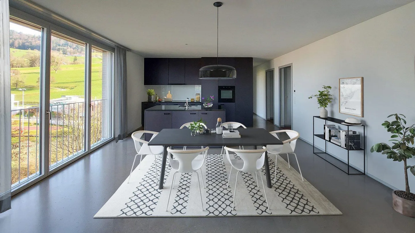 Hochwertig, hell, modern -  Ihre Wohnung zwischen Luzern und Zug - Foto 3 von 8