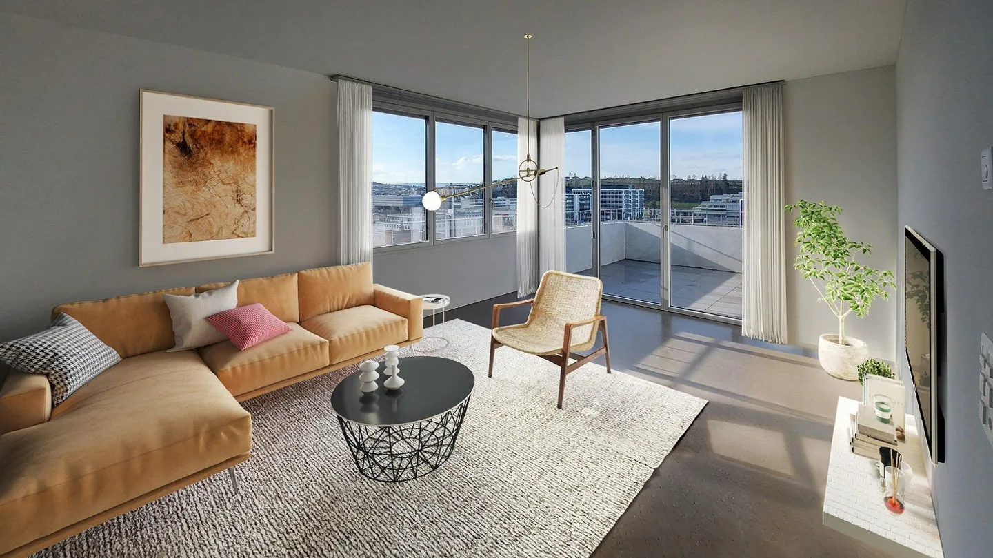Hochwertig, hell, modern -  Ihre Wohnung zwischen Luzern und Zug - Foto 4 von 8