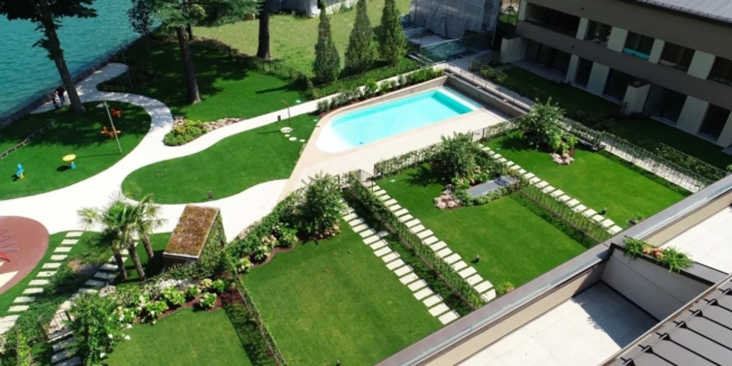 Elegant duplex in a residential complex with lake view in Lugano - Photo 4 of 20