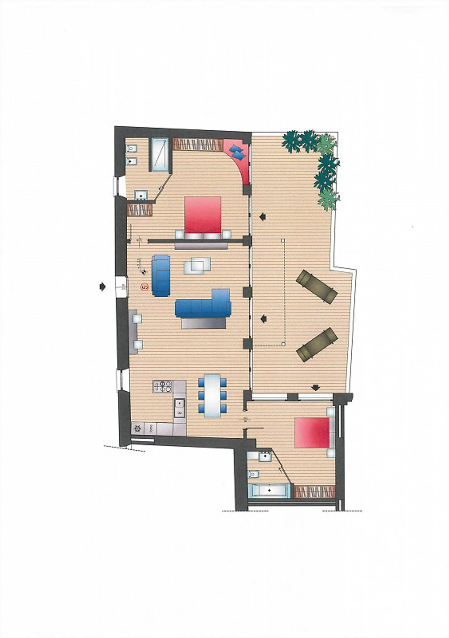 Moderno ed Esclusivo Appartamento 3.5 Locali con Vista Lago – Figino - Foto 2 di 2
