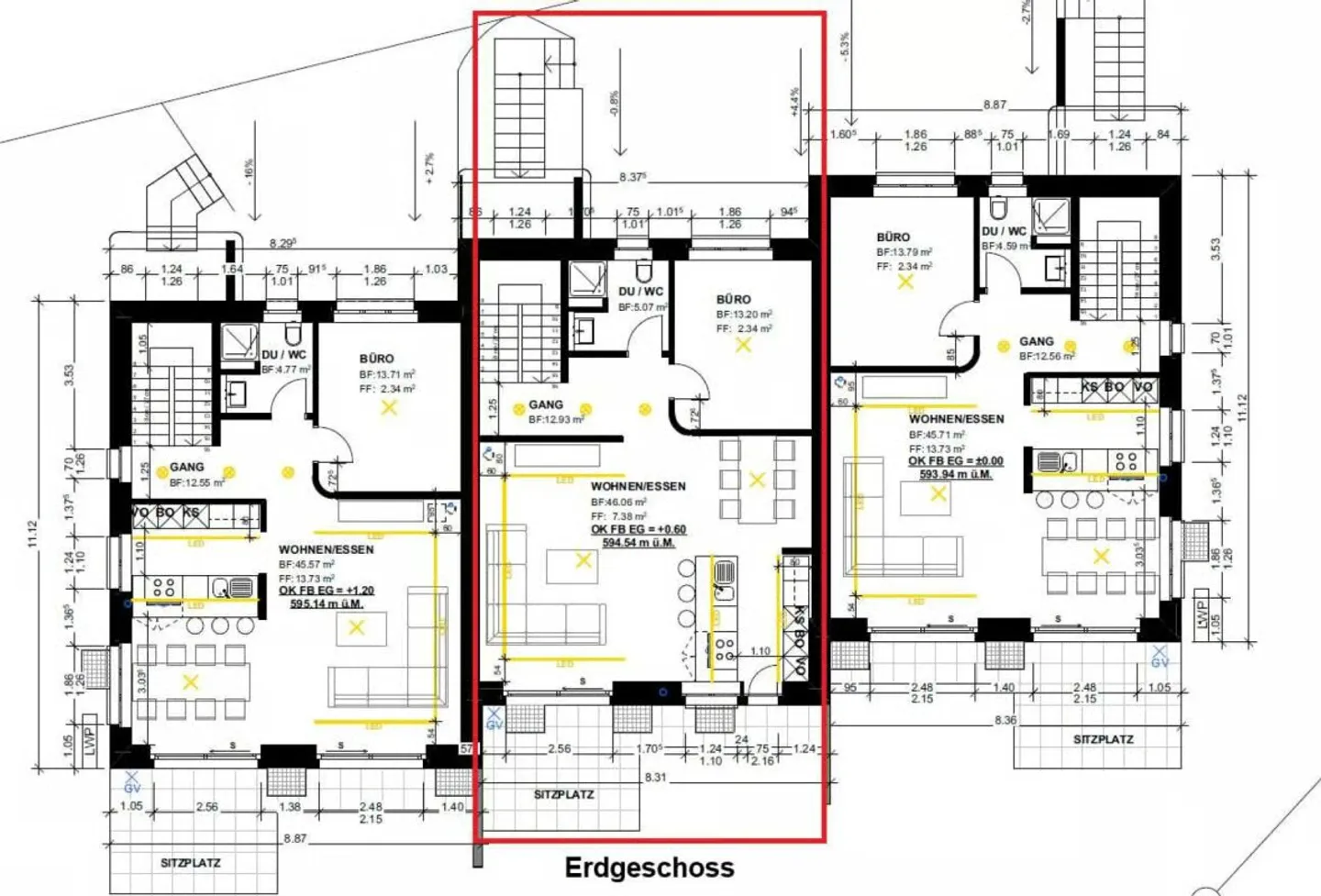 Zu verkaufen in 8362 Itaslen bei Balterswil, neues 5½ Zi.-EFH, an unverbaubarer Lage angrenzend an Landwirtschaftszone, mit Weitsicht auf Wiese ! - Foto 4 di 26