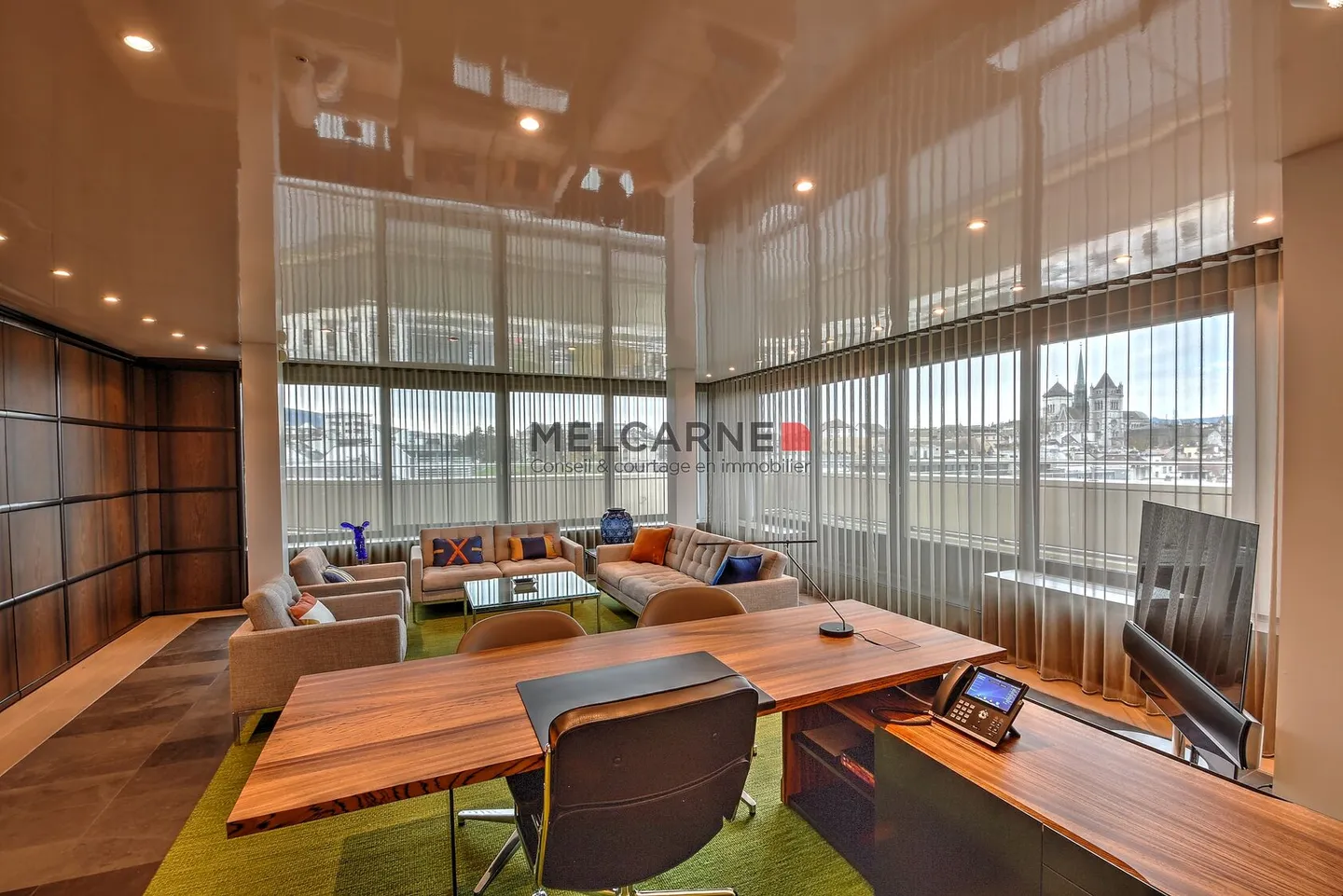 Modernes Büro mit privater Terrasse - Foto 5 von 10