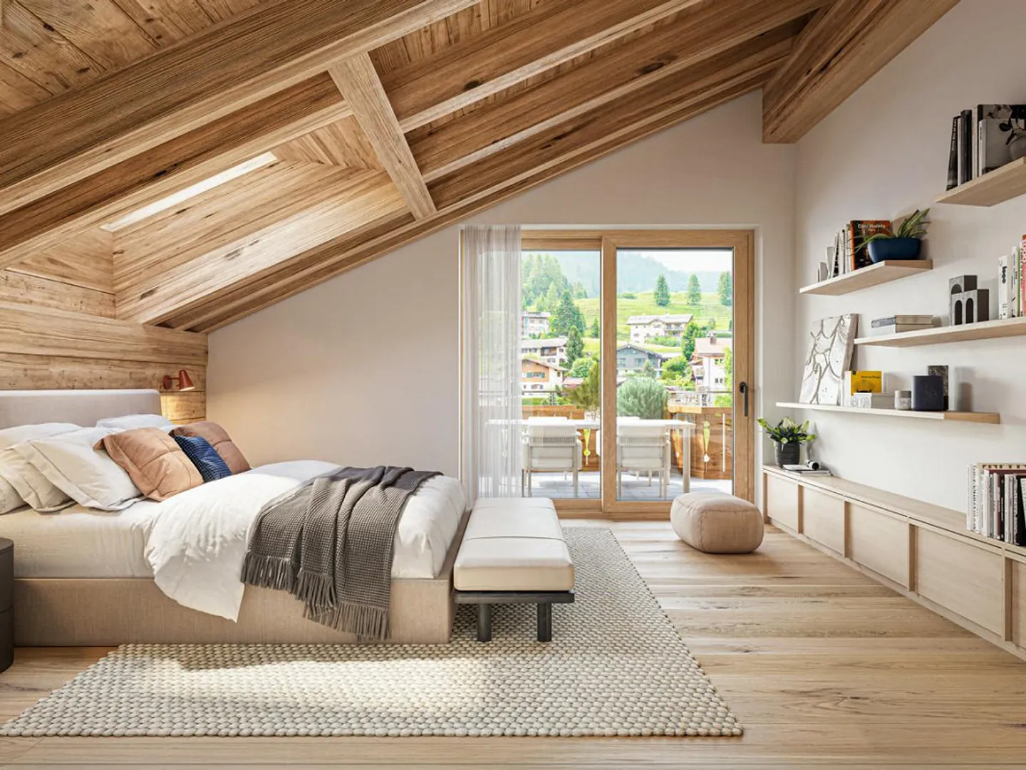 Klosters: New penthouse apartment with elegant interior and view - Photo 3 of 5