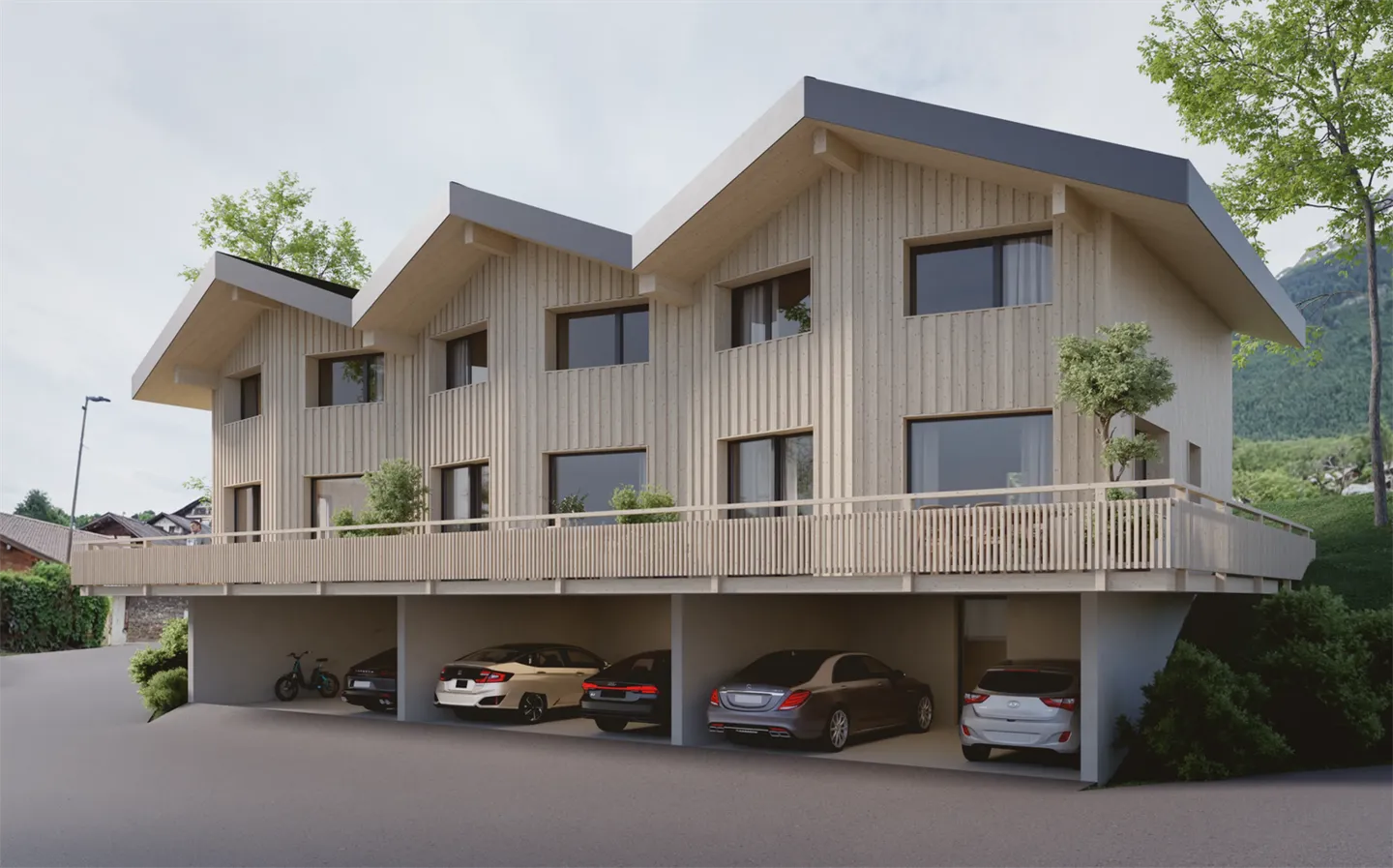 Modern Chalets in Mollens Promotion Les Martelles - Photo 1 of 7