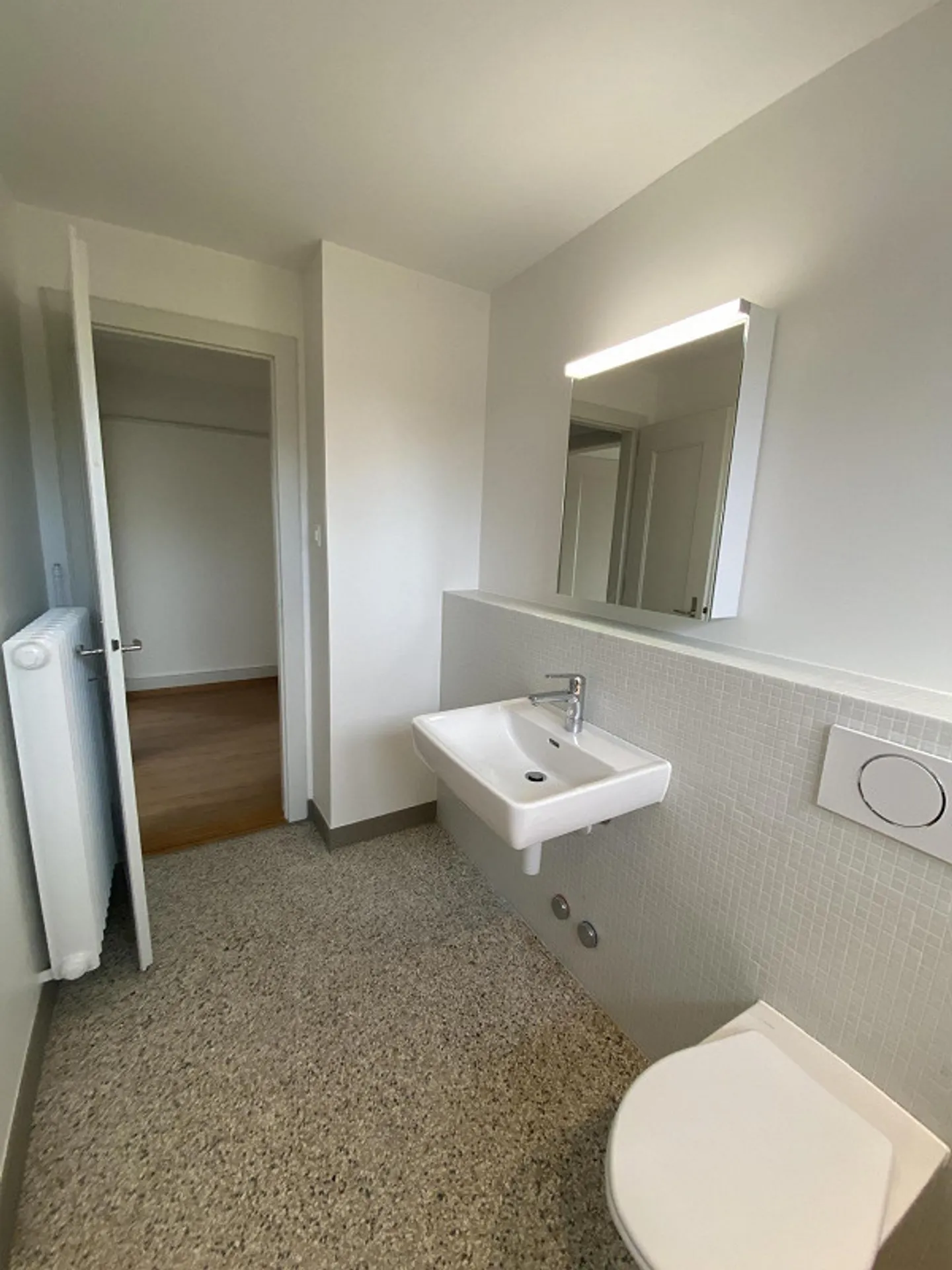 Charming, newly renovated 2-room apartment with 2 balconies and a view - Photo 11 of 27