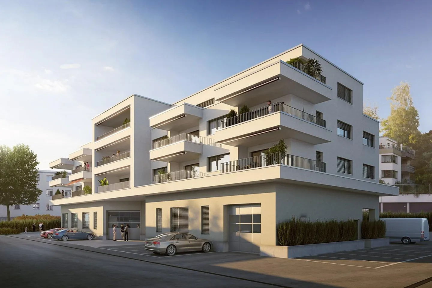 3½-room apartment with spacious balcony in a central location - Photo 1 of 11