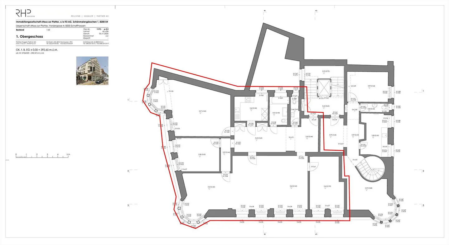 Exzellente 4.5-Zimmer-Wohnung im Herzen der Schaffhauser Altstadt - Foto 8 von 8