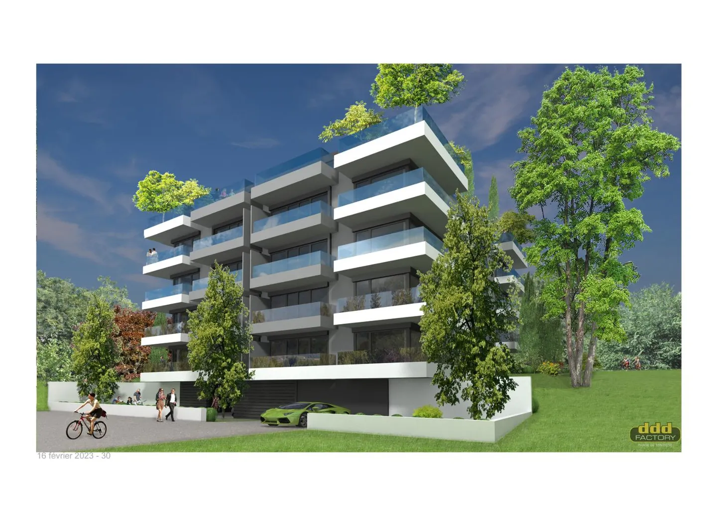 Appartement moderne 2.5 pièces - Photo 5 sur 5
