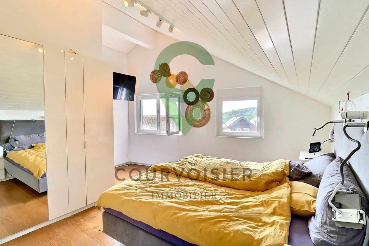 Bell'attico con splendida vista sul lago e sulle Alpi - Foto 5 di 11