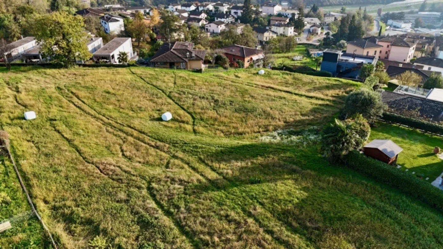 Occasione unica Grande terreno edificabile a Gentilino - Foto 2 di 4