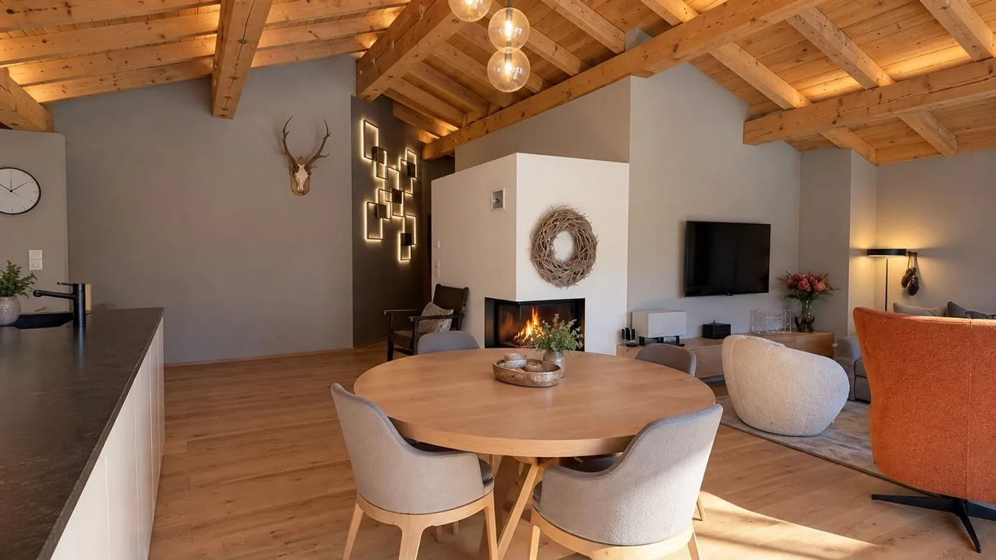 Stilvolles Penthouse in Klosters - Foto 5 von 15