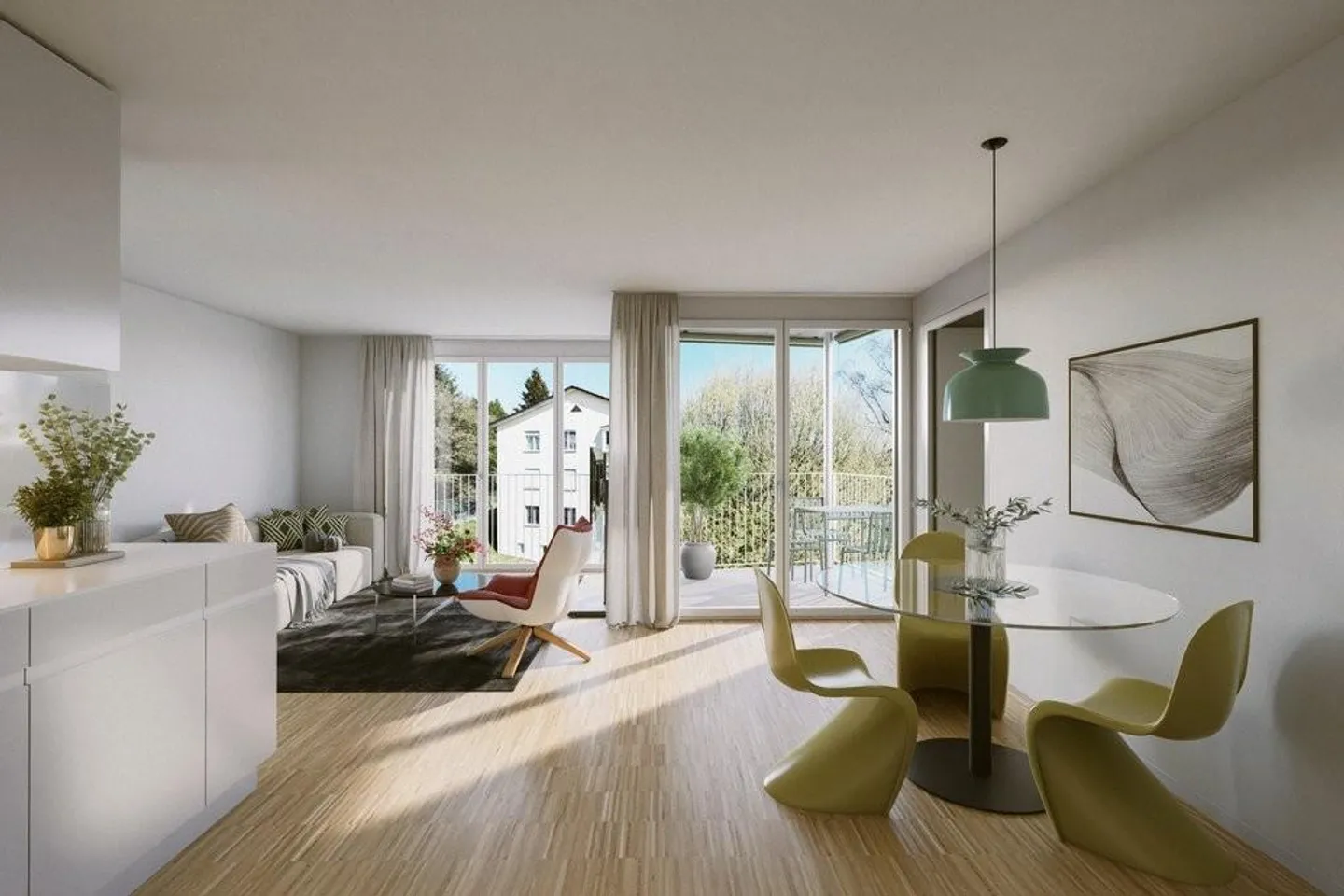Stylish 2.5-Room Apartment - Photo 3 of 6